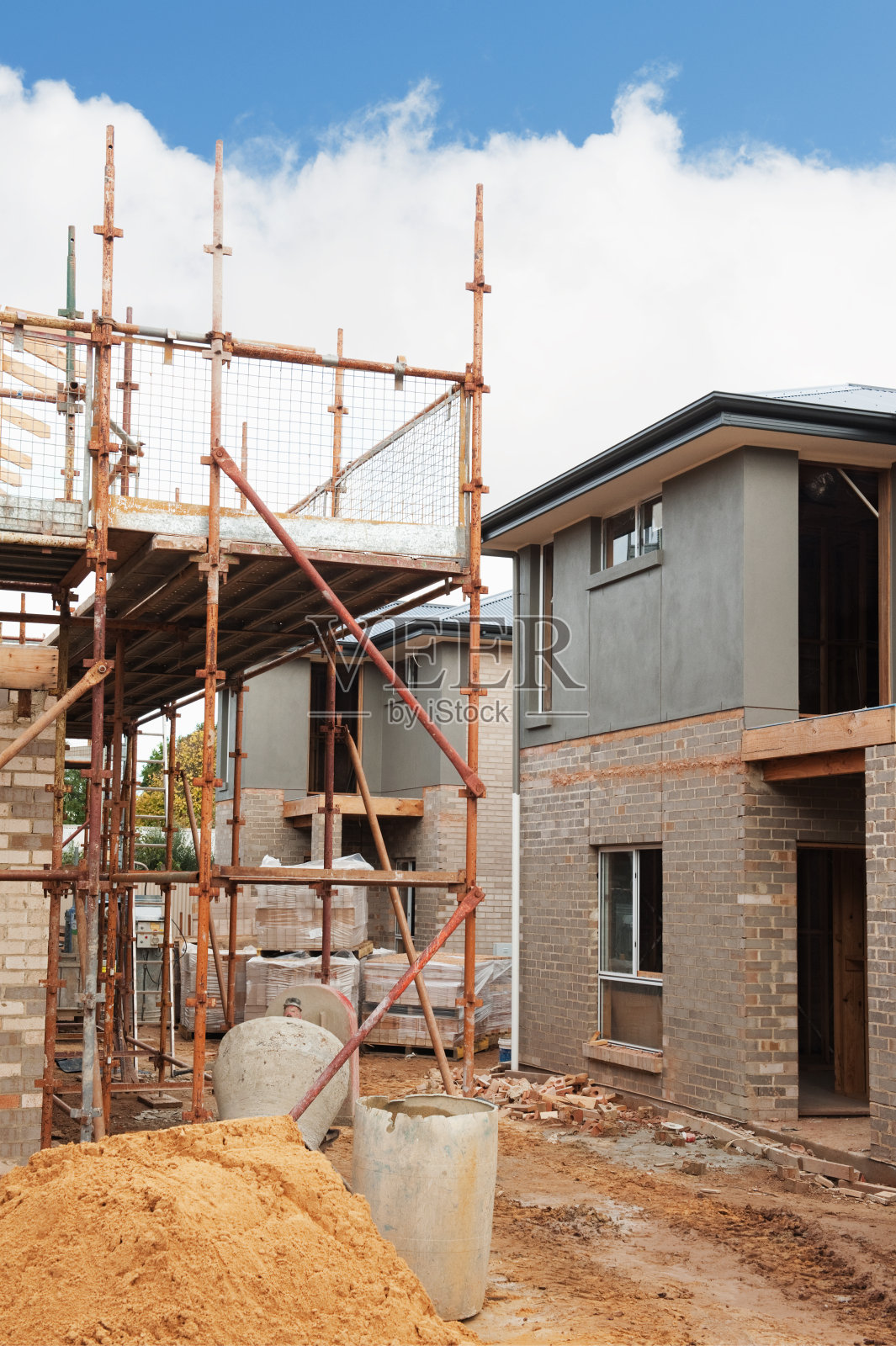 新屋建筑照片摄影图片