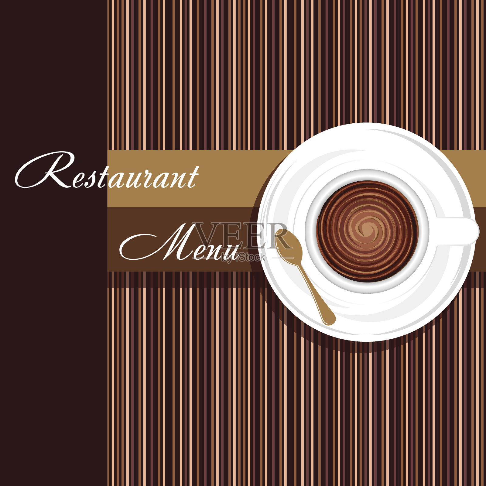 餐厅菜单的模板设计模板素材