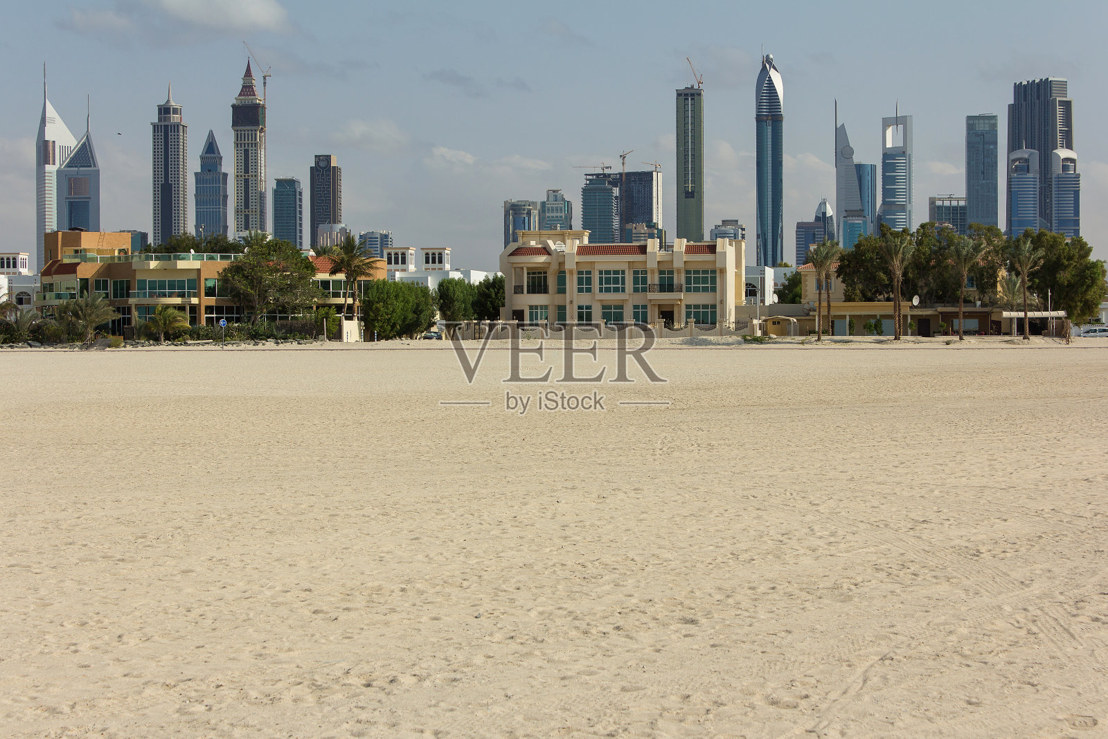 迪拜城市景观照片摄影图片