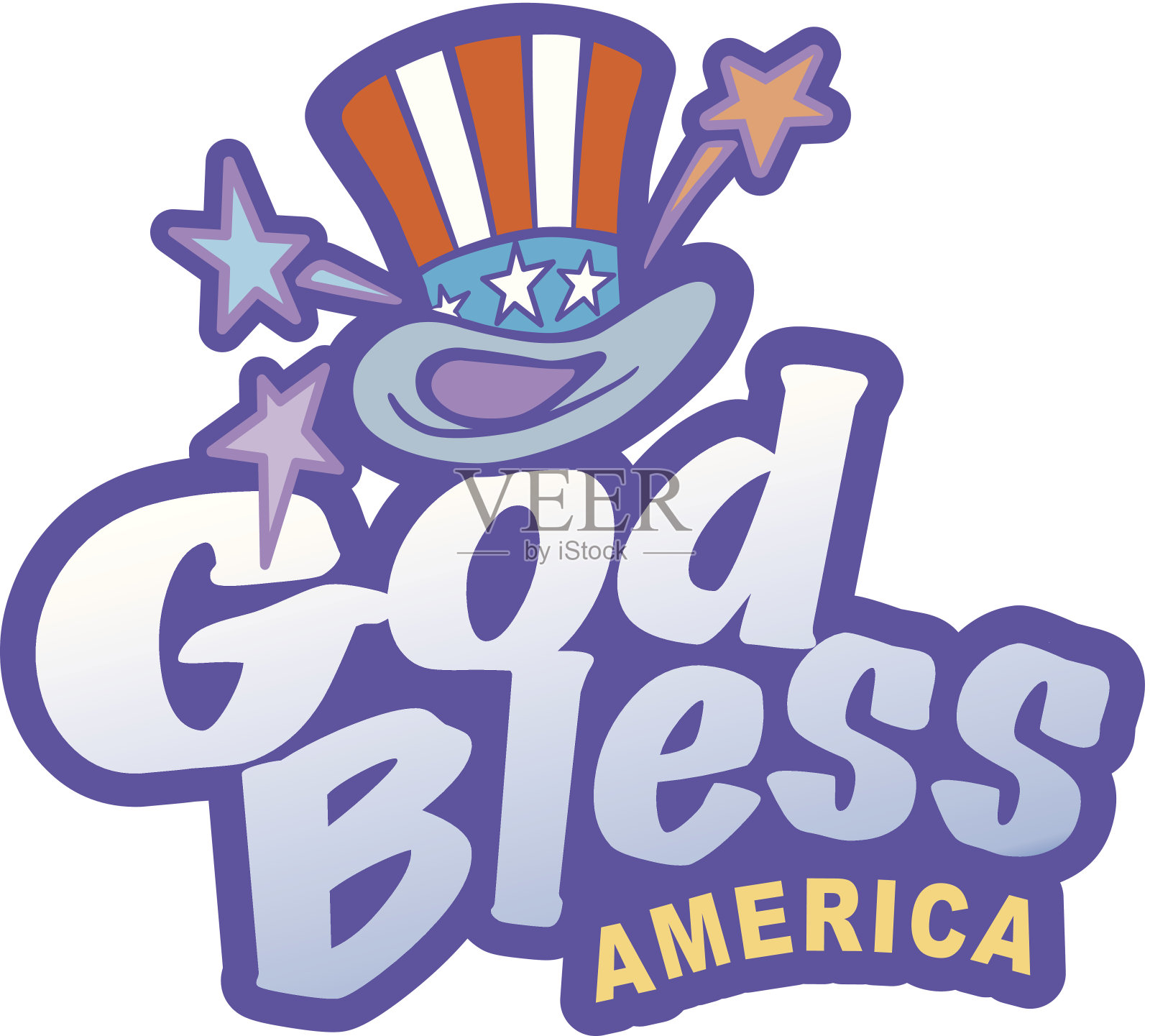 上帝保佑标题C设计元素图片