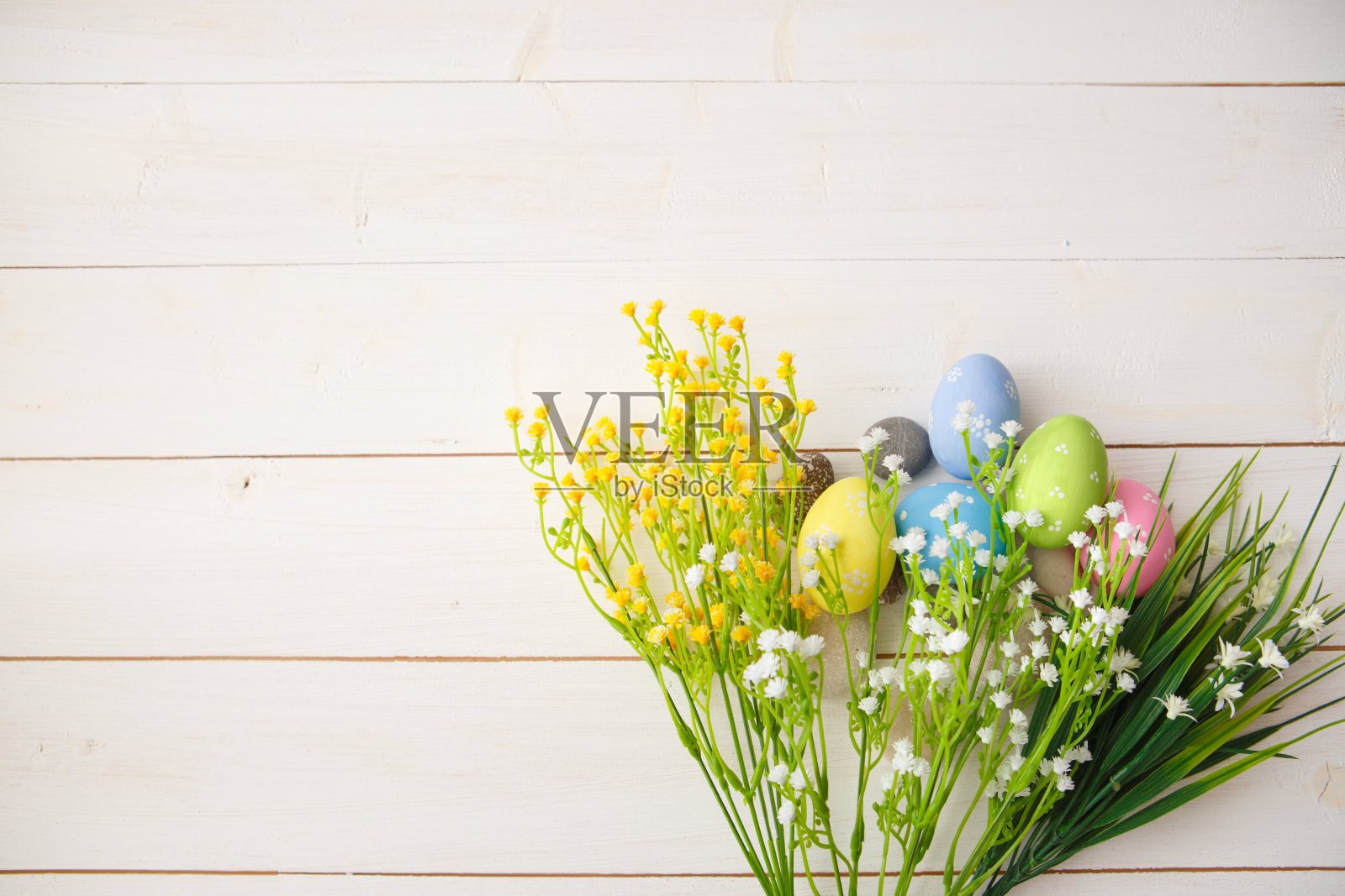 复活节彩蛋照片摄影图片