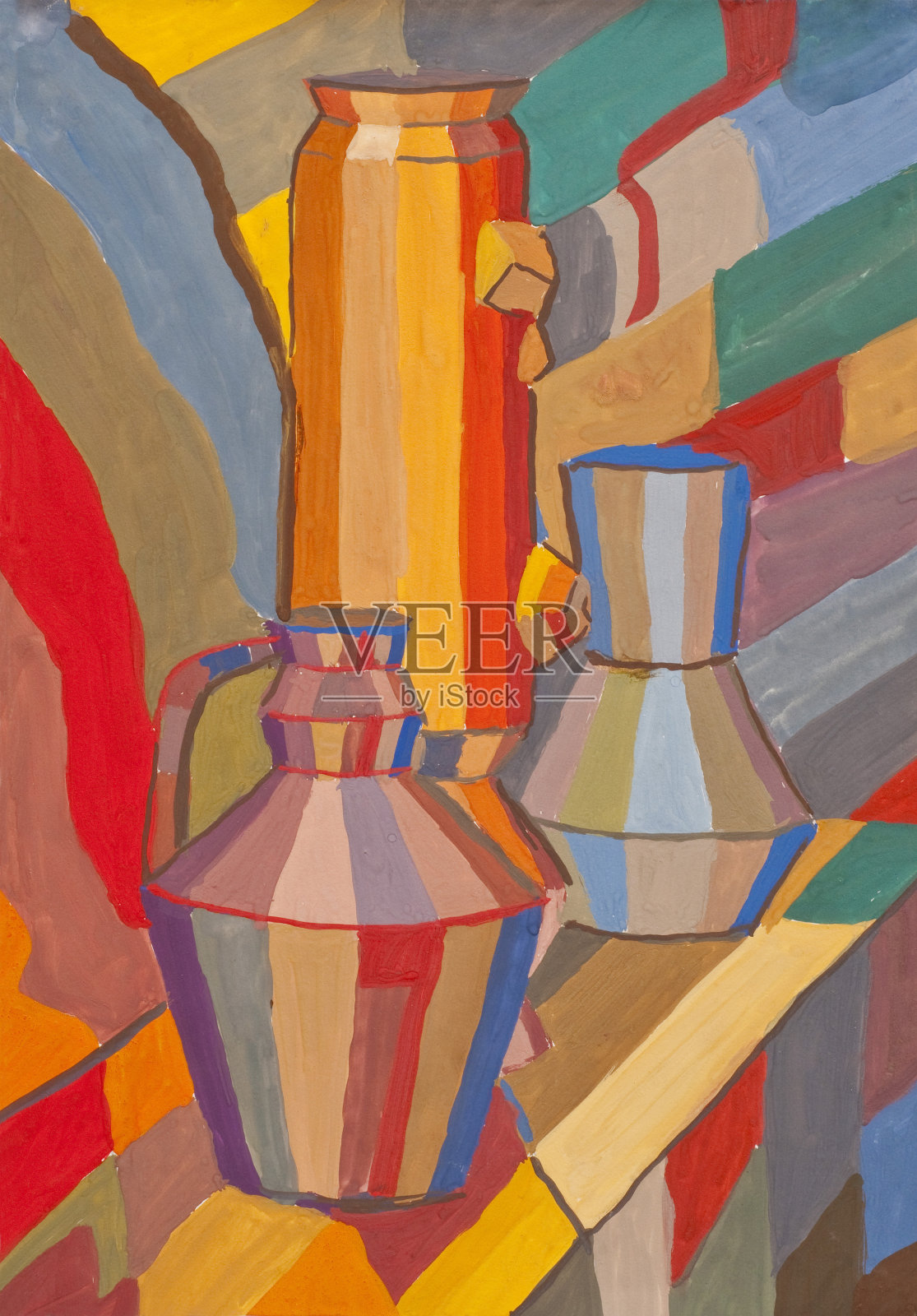 学习素描插画图片素材