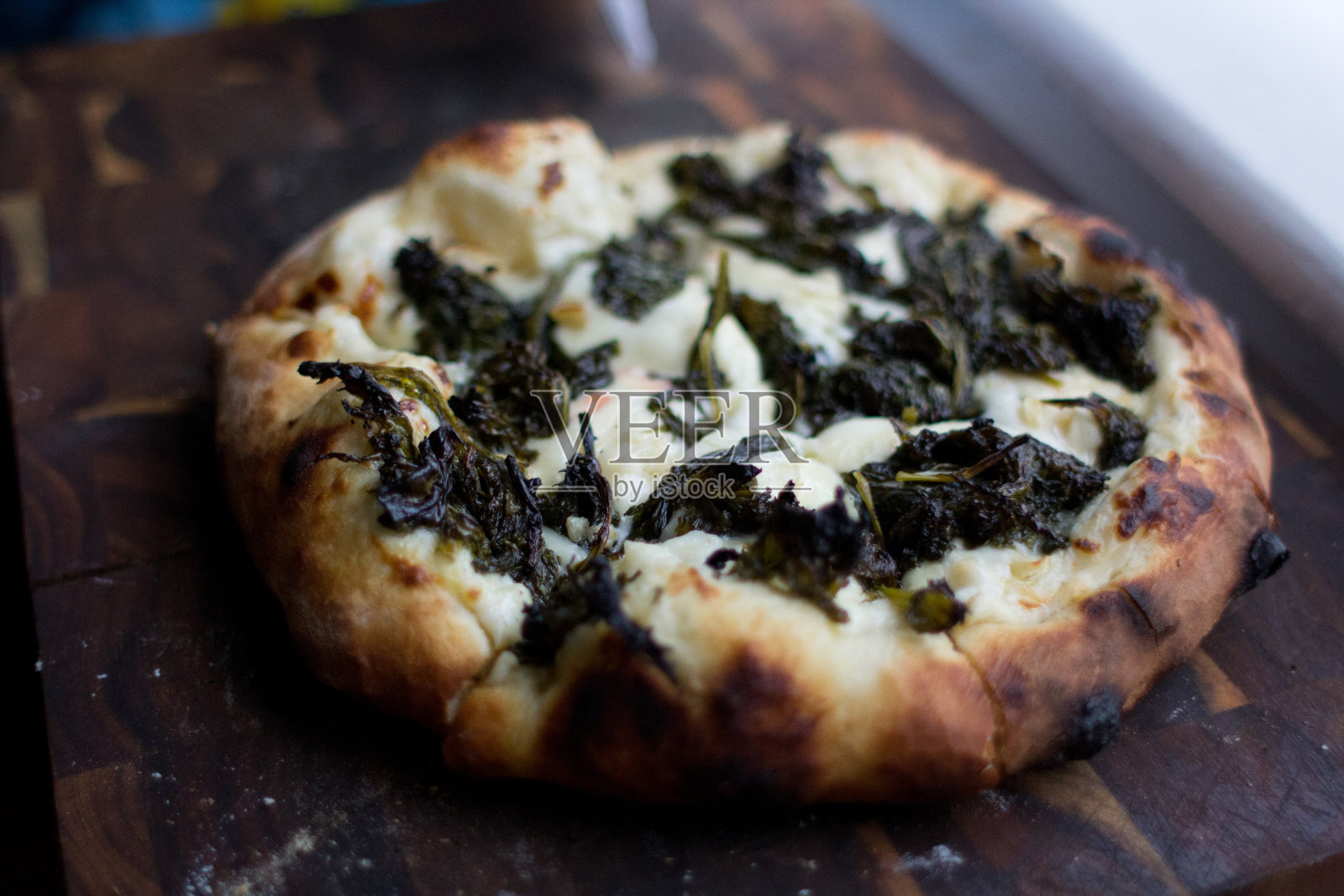 白色的披萨照片摄影图片