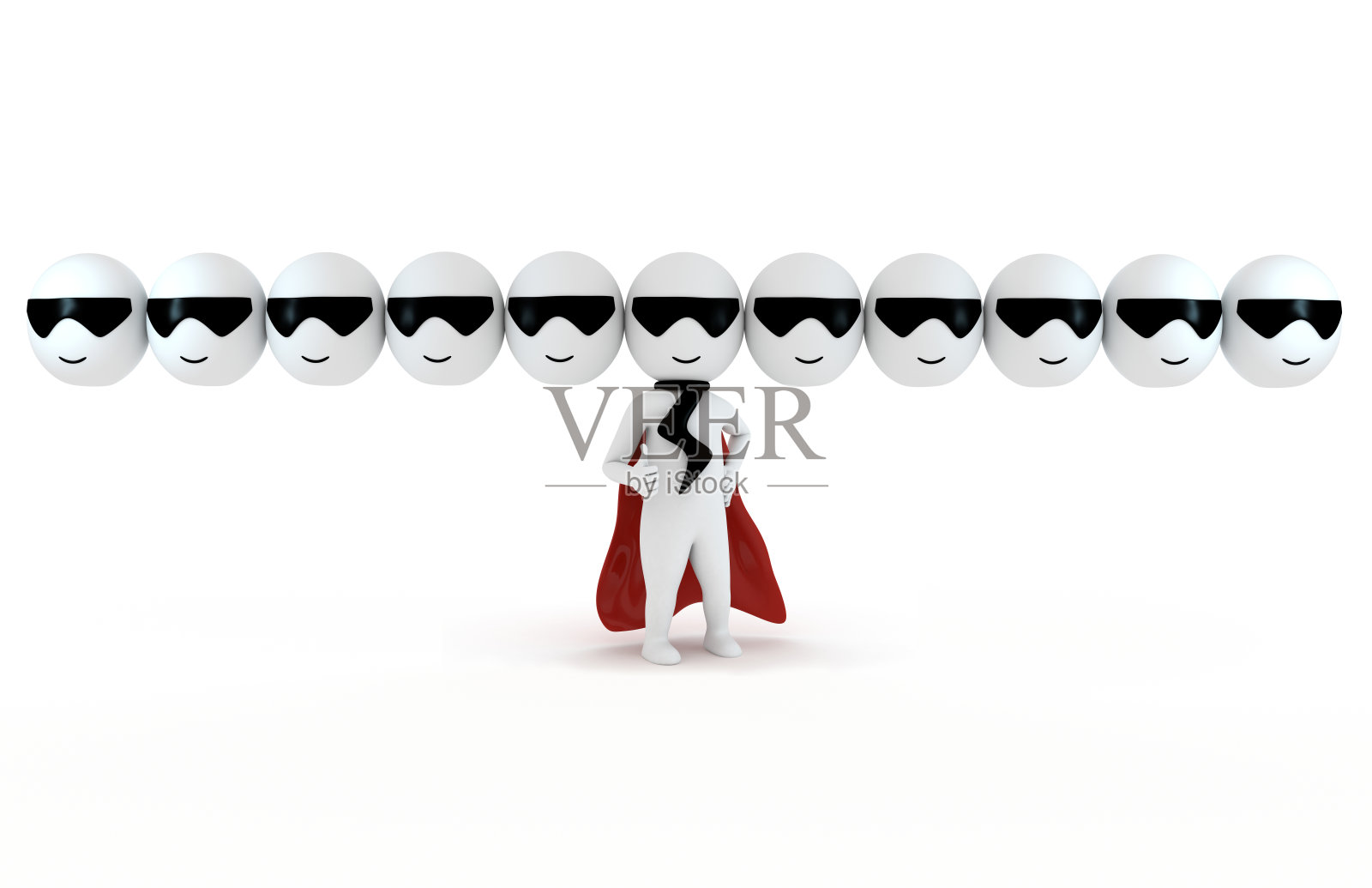 3d小人-超级英雄照片摄影图片