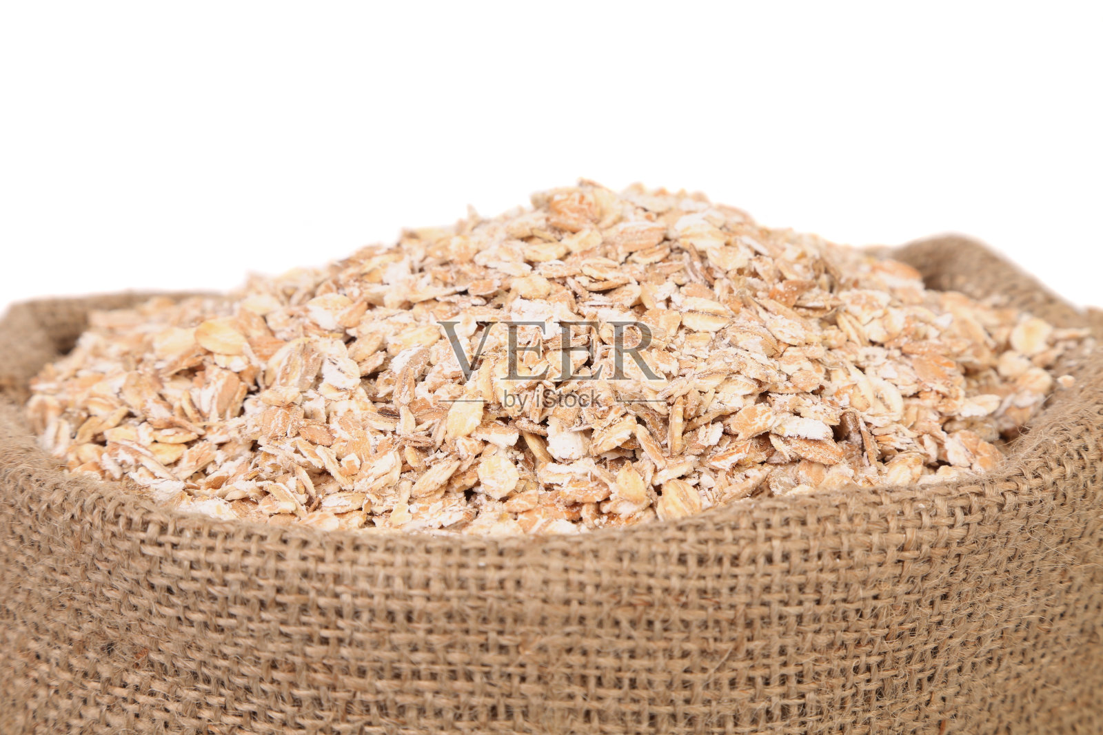 燕麦片。关闭了。照片摄影图片