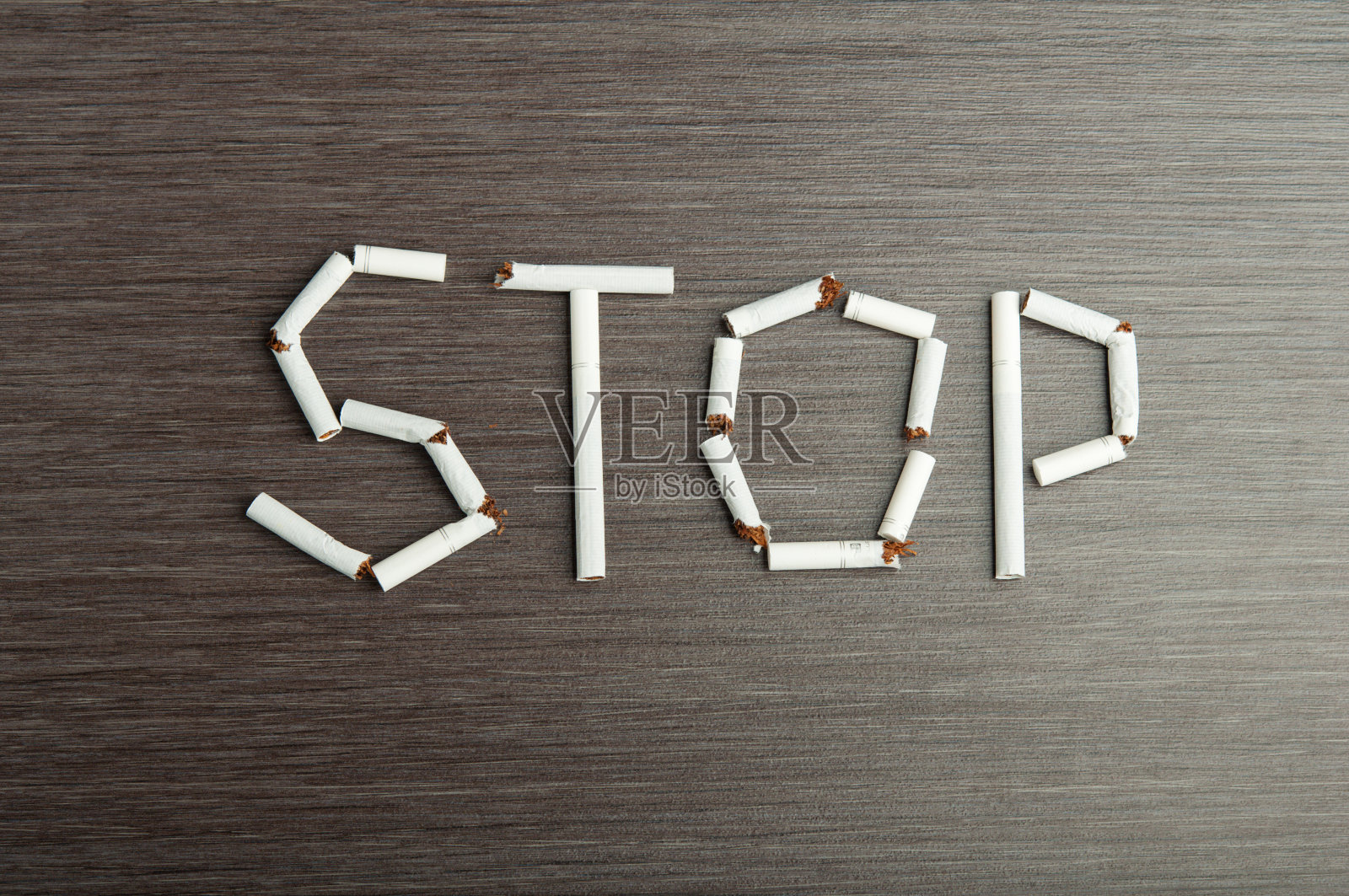 吸烟的危害概念。“停止”照片摄影图片