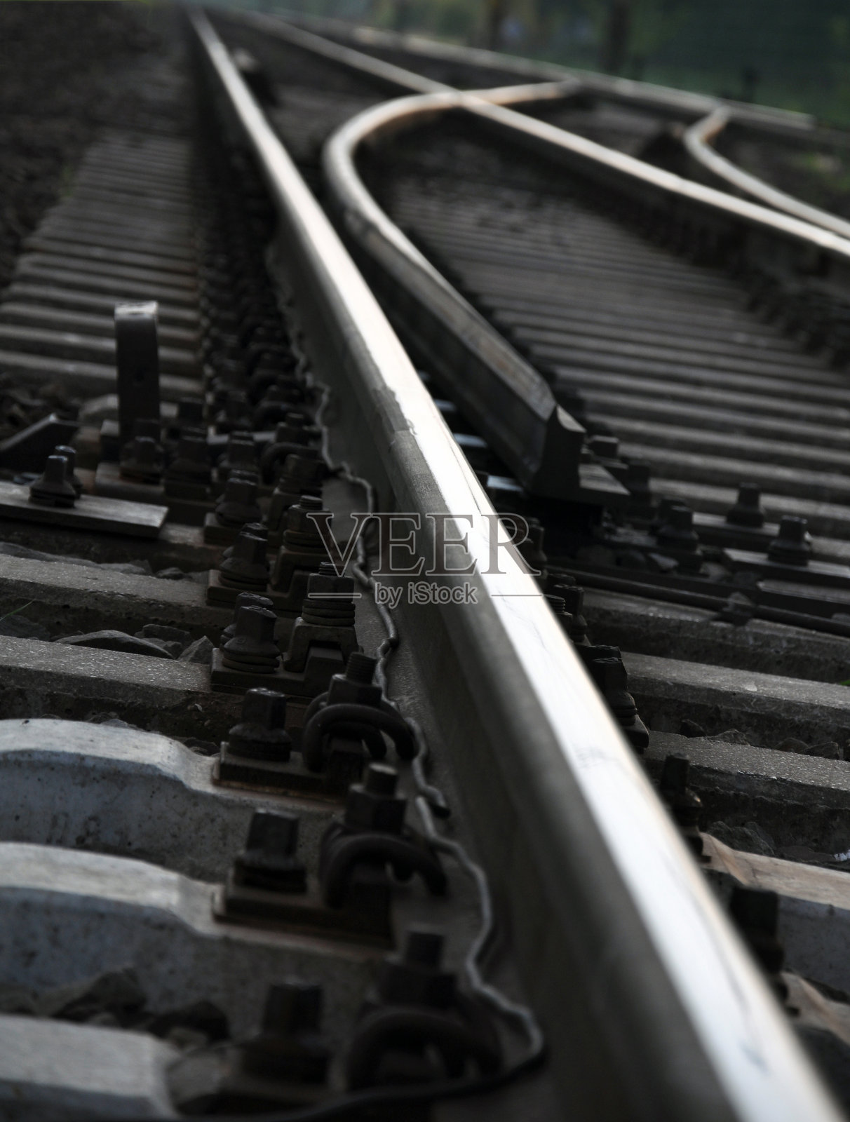 铁轨十字路口照片摄影图片