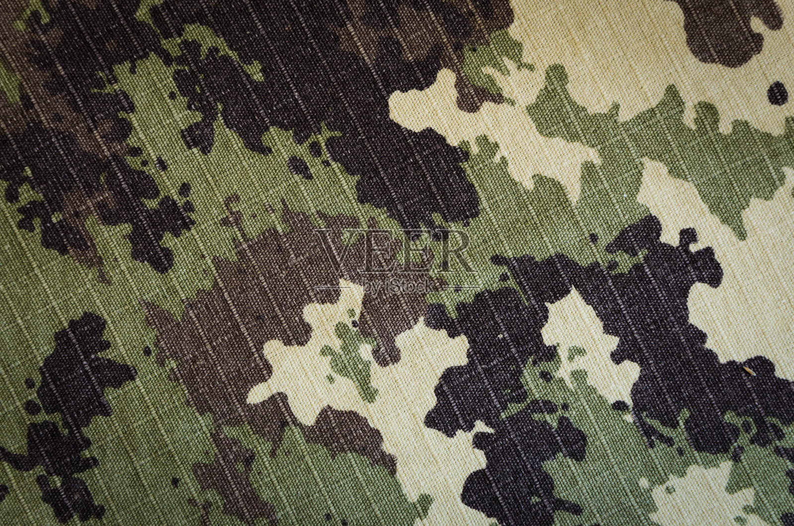 军用植物伪装防撕织物纹理背景照片摄影图片