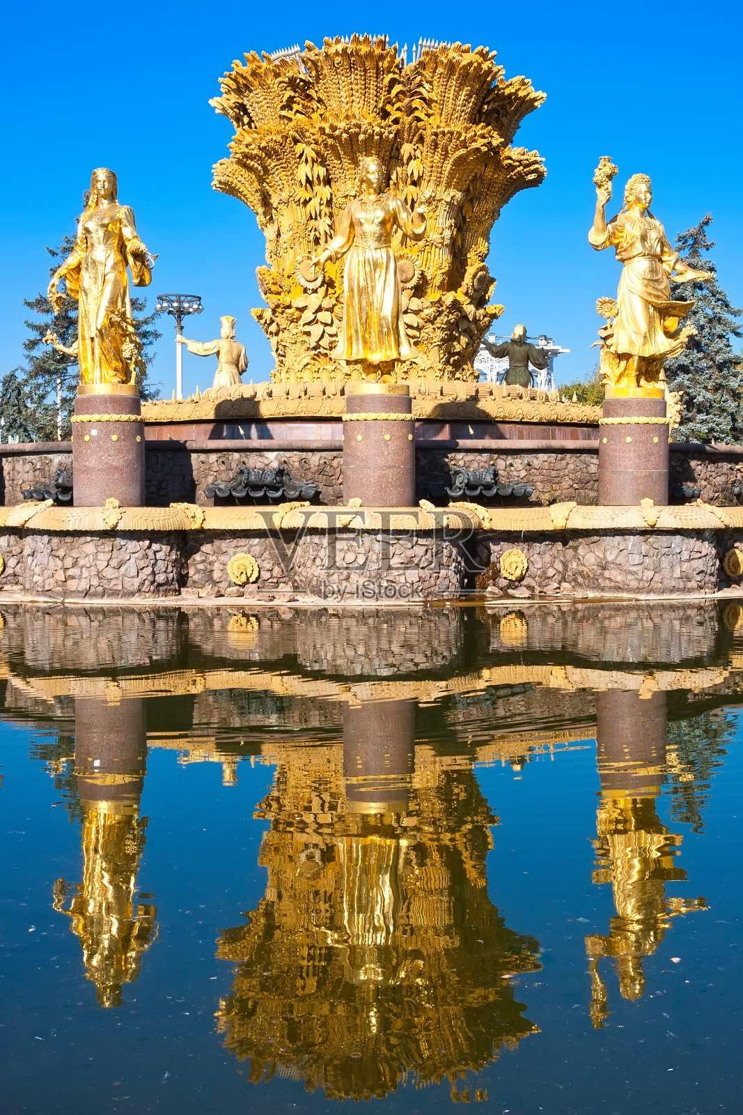 人民友谊之泉照片摄影图片