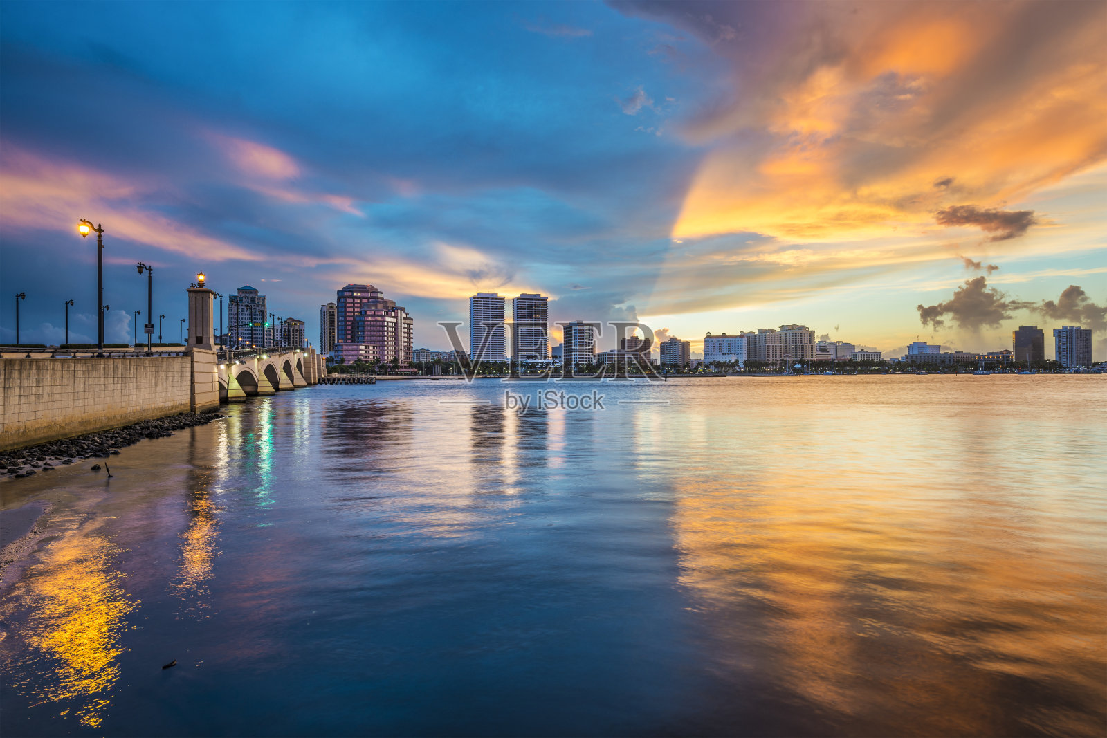 佛罗里达西棕榈滩照片摄影图片