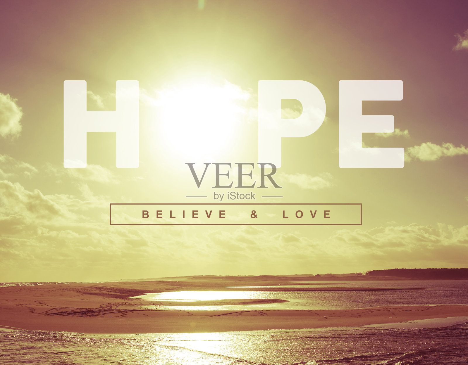 希望引用概念日落背景照片摄影图片