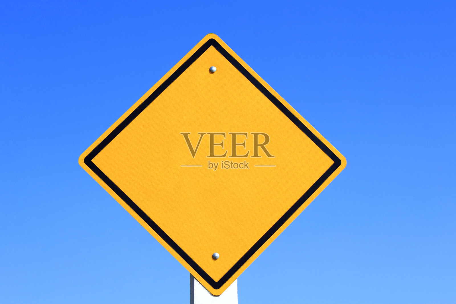 黄色路标空无一人照片摄影图片