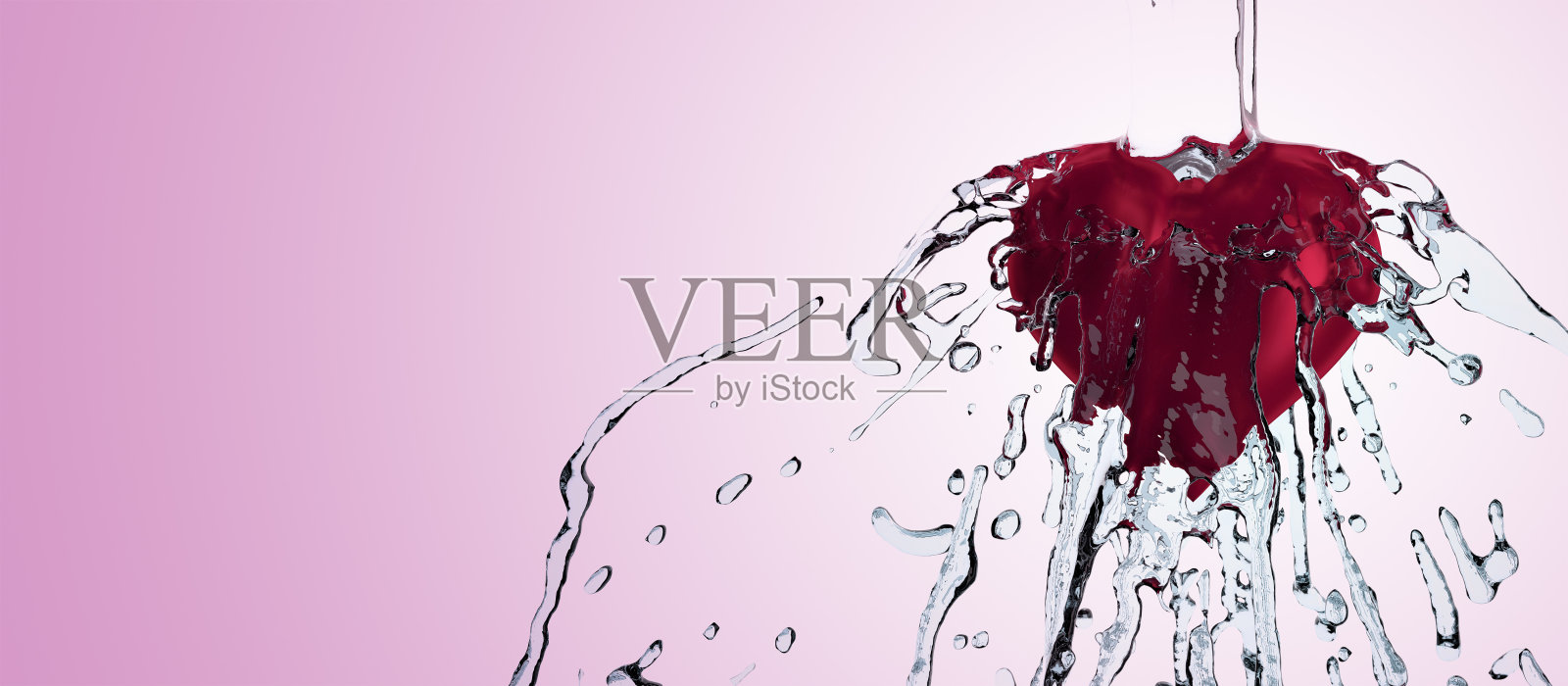 水的心照片摄影图片