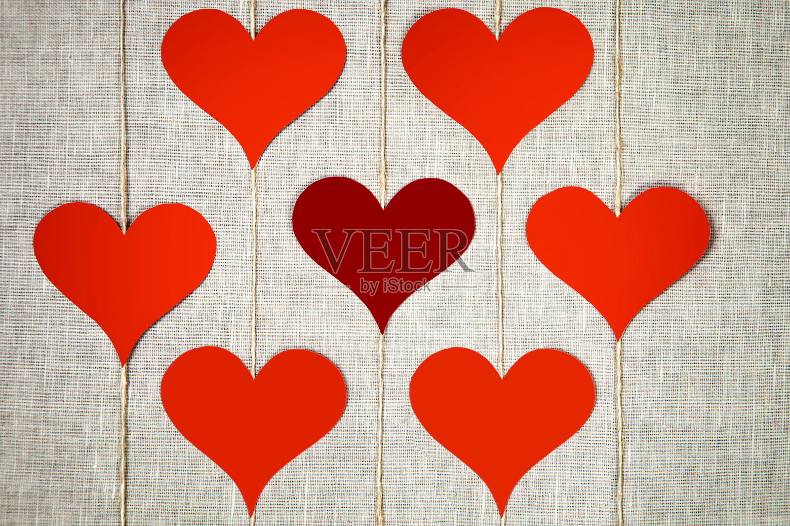 装饰的心照片摄影图片