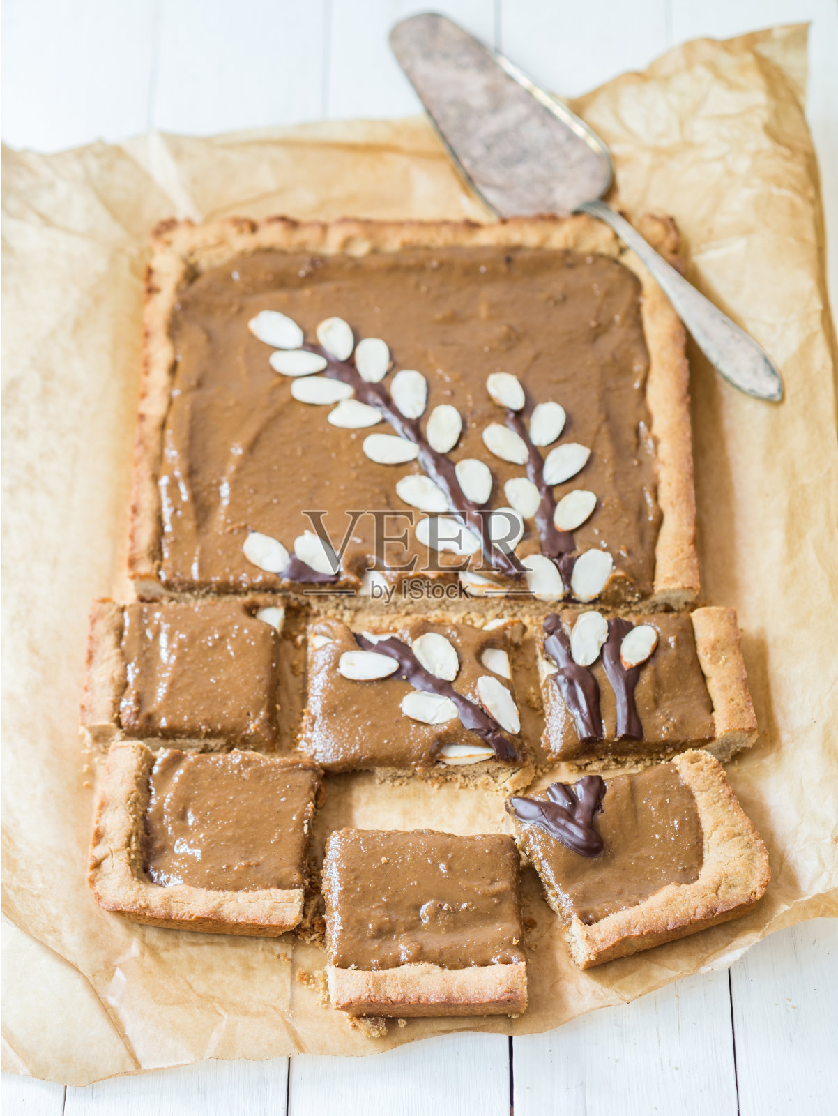 传统的波兰复活节甜点叫mazurek照片摄影图片