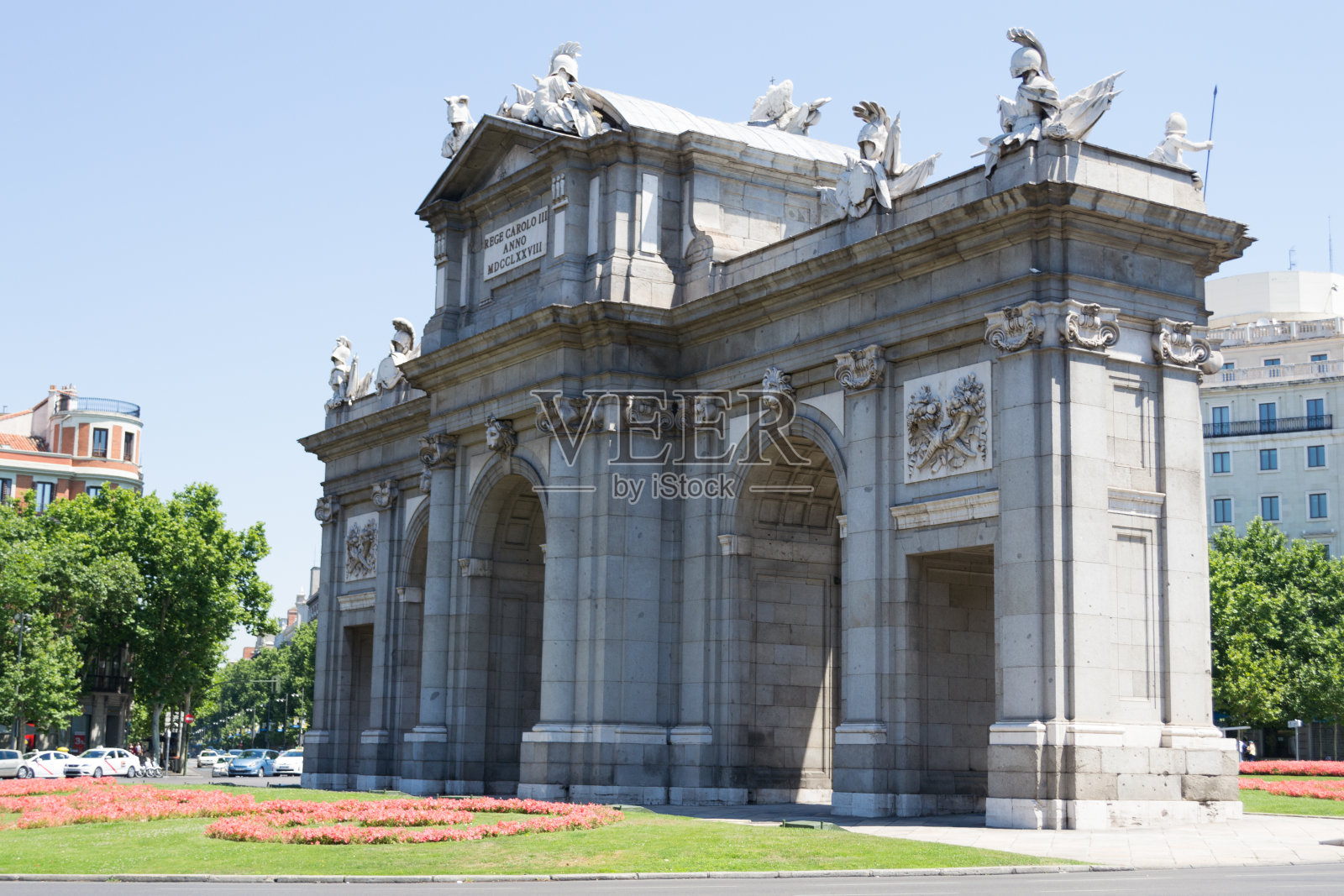 阿尔卡拉门照片摄影图片