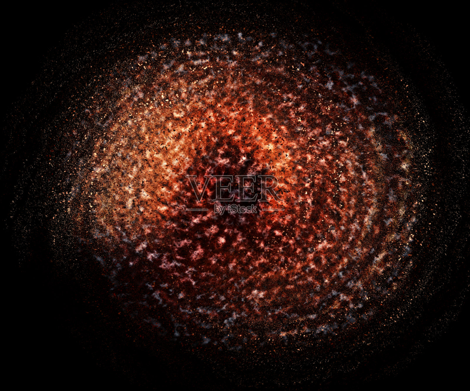 火转动文摘照片摄影图片