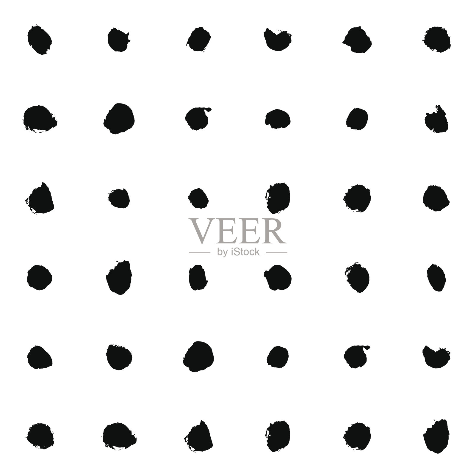 由点组成的图案插画图片素材