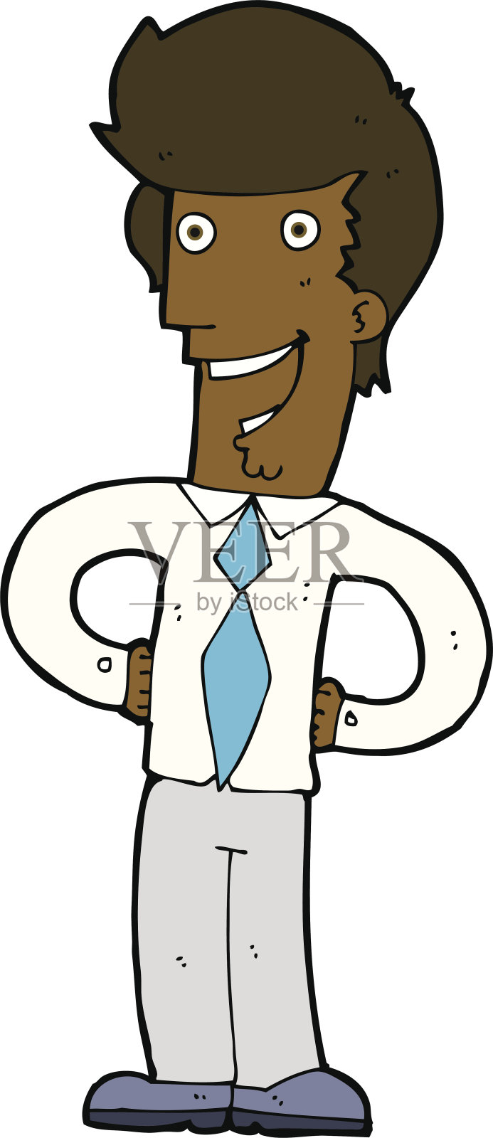 卡通快乐的人设计元素图片