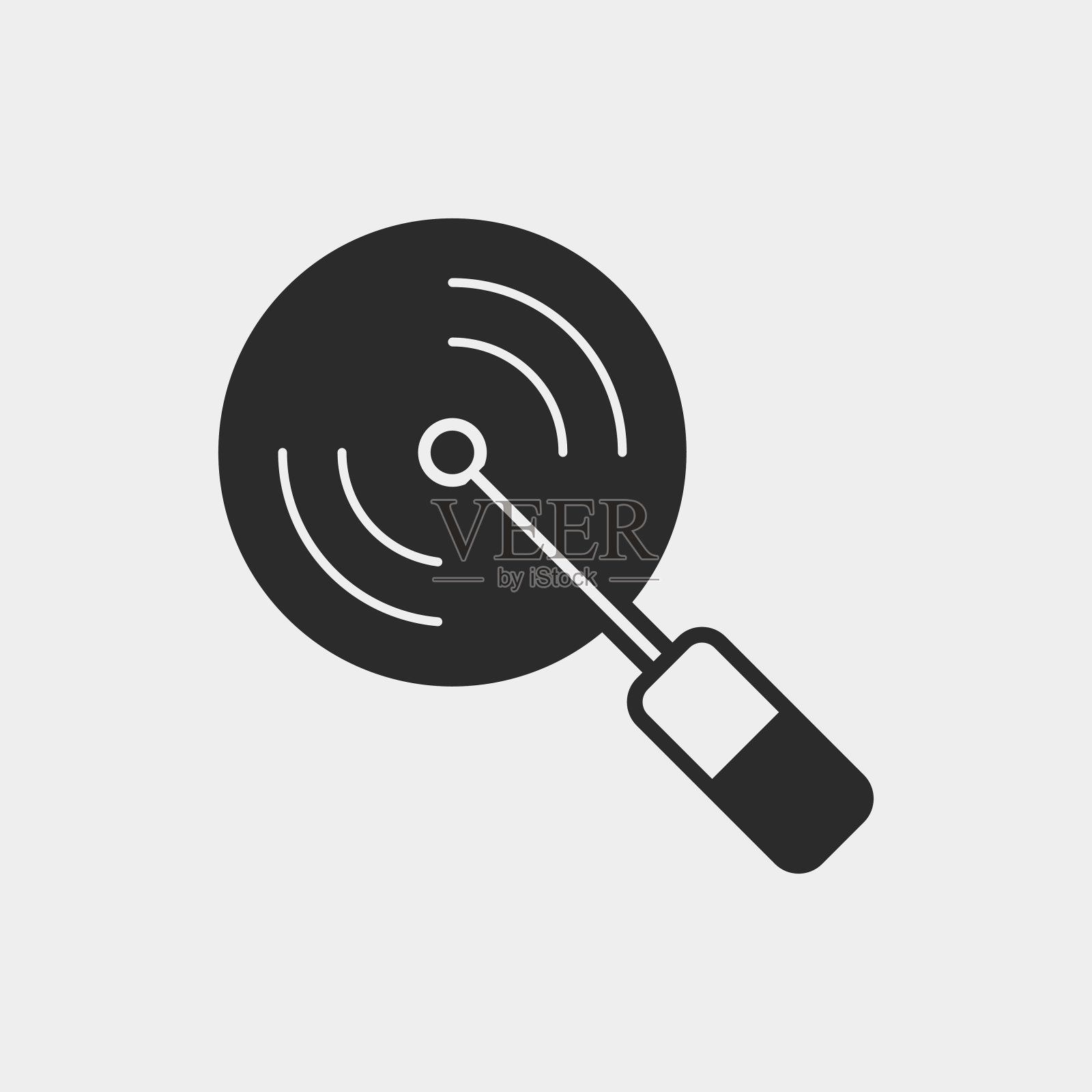 披萨刀图标插画图片素材