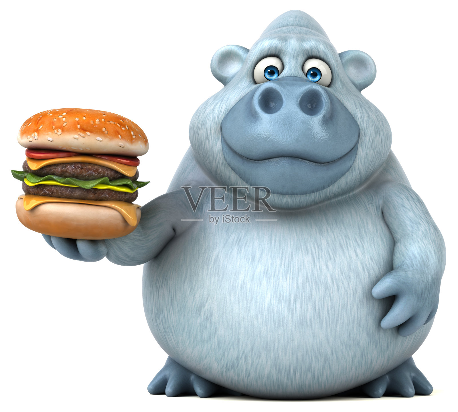 有趣的雪人设计元素图片