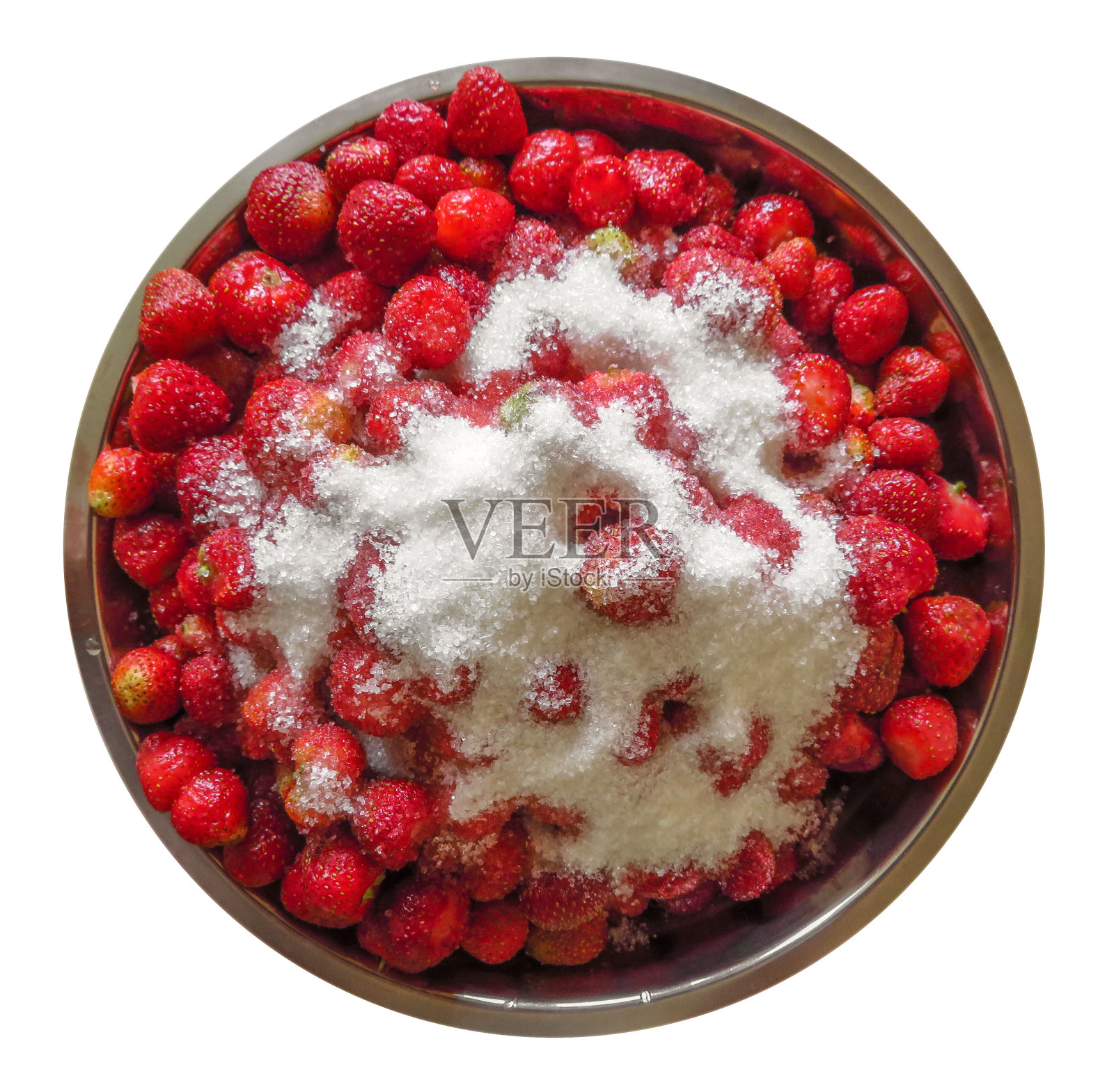 盘子上的草莓照片摄影图片