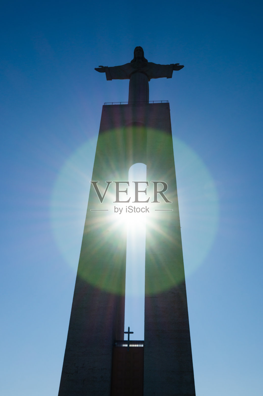 Cristo Rei在葡萄牙里斯本照片摄影图片