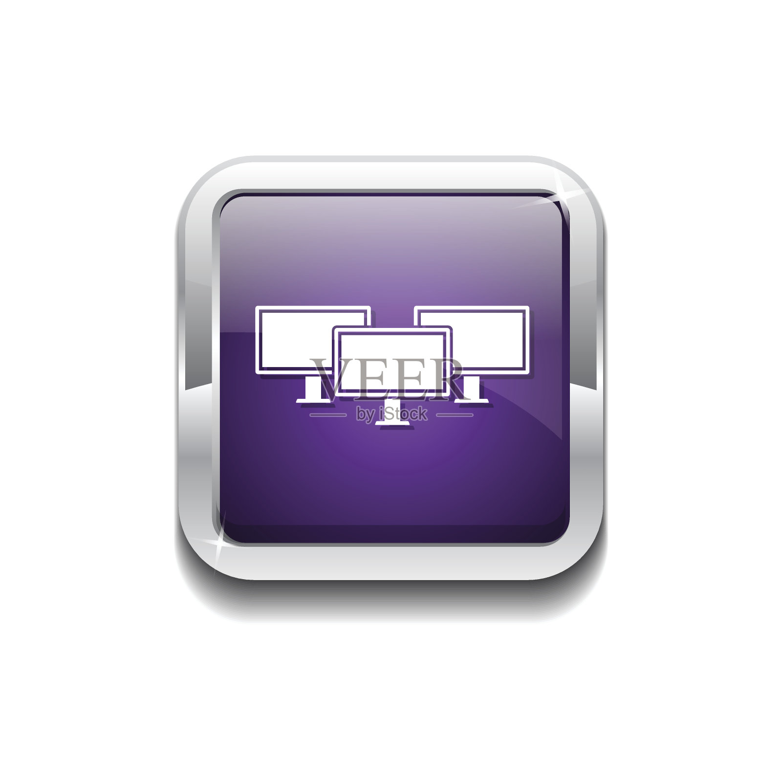 网络图标紫色矢量图标按钮图标素材