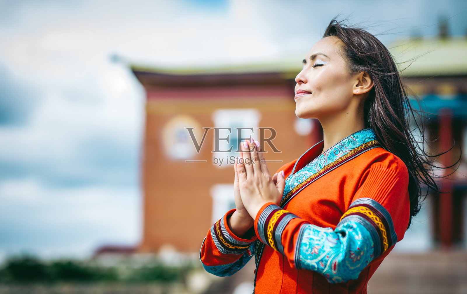 美丽的亚洲女性照片摄影图片