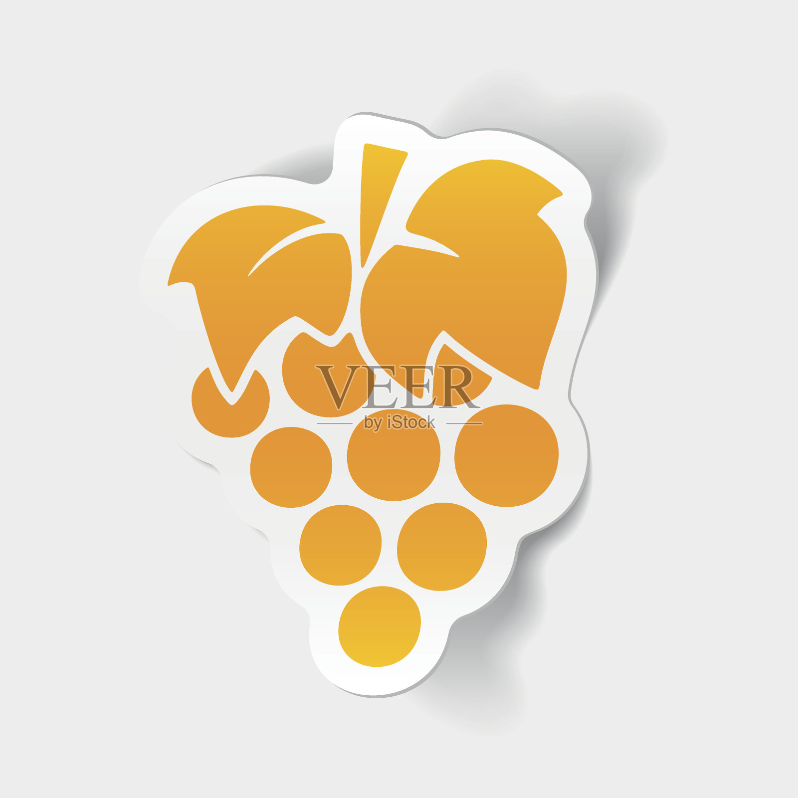 写实设计元素:葡萄插画图片素材