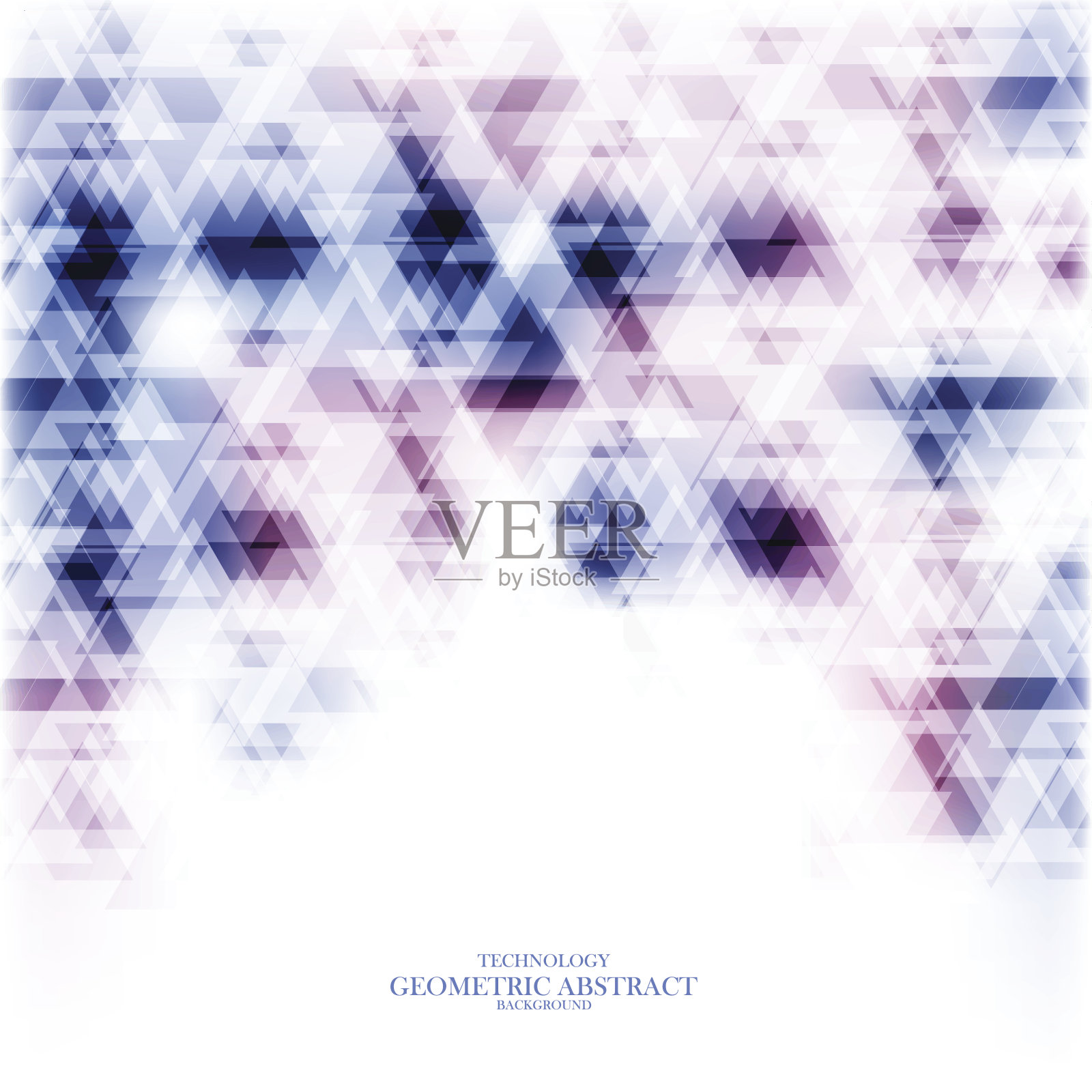 几何技术彩色抽象背景向量插画图片素材