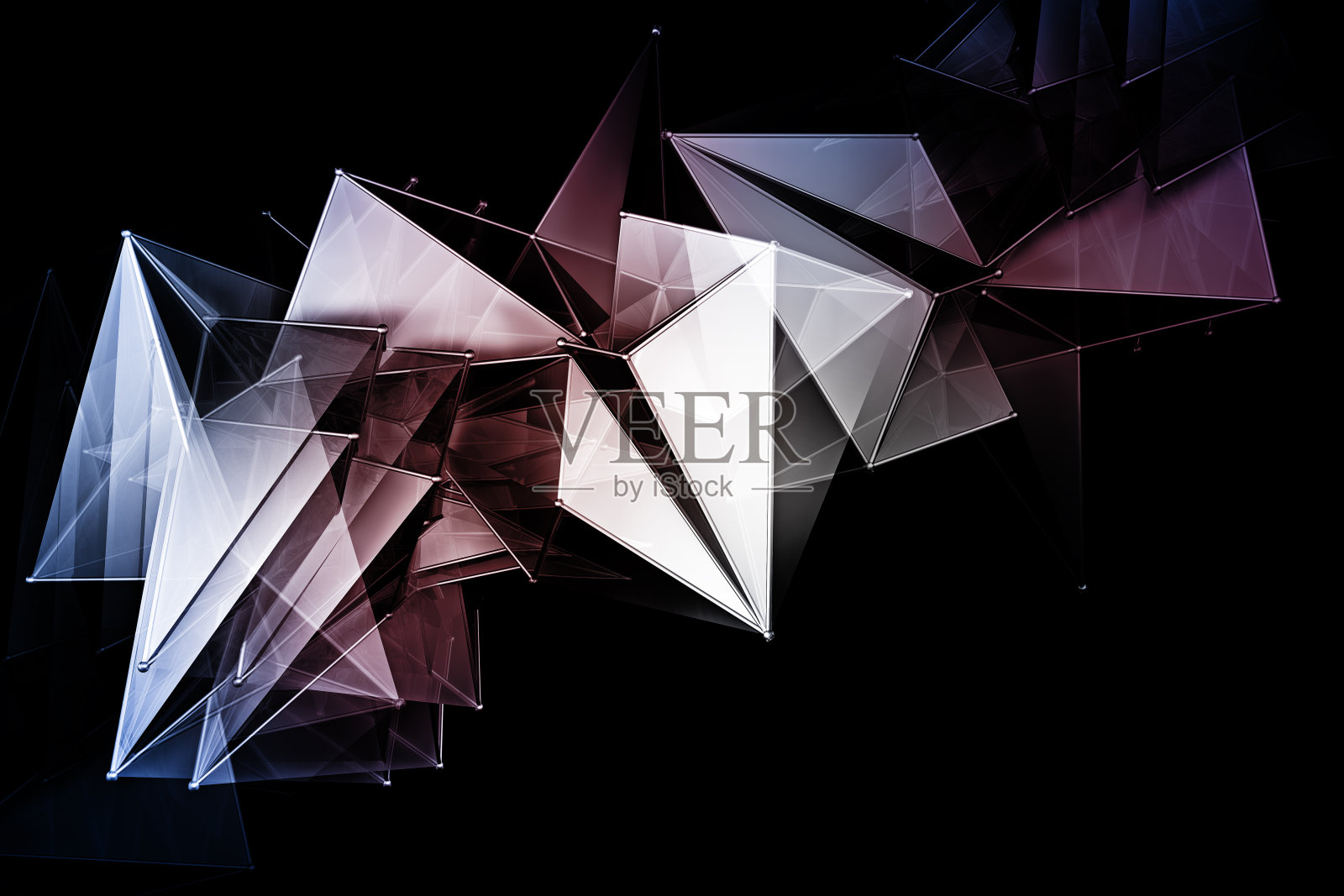 抽象三维形状照片摄影图片