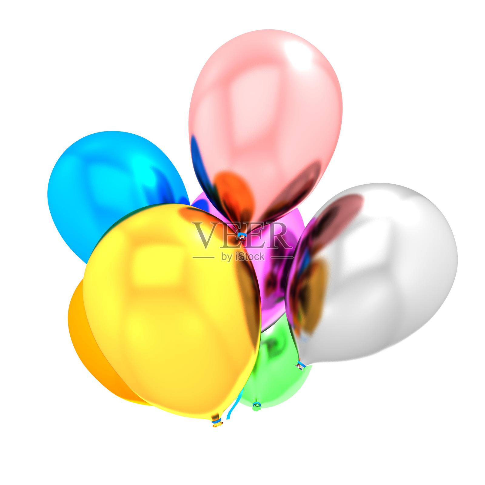 气球孤立照片摄影图片