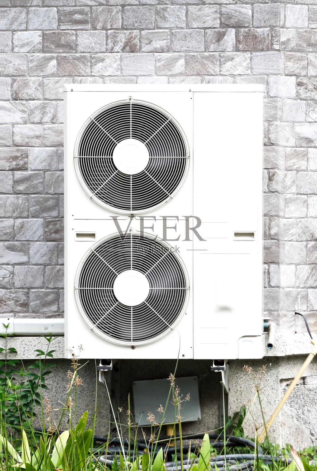 空调双压缩机照片摄影图片