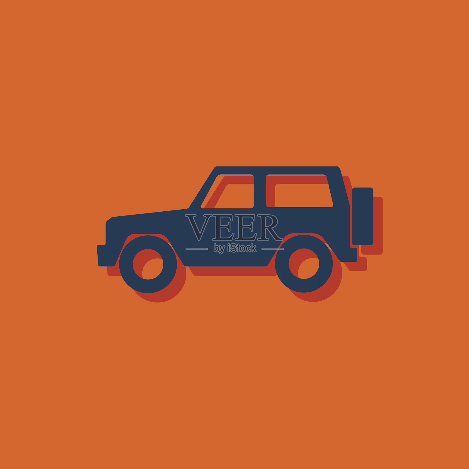 图标的范插画图片素材