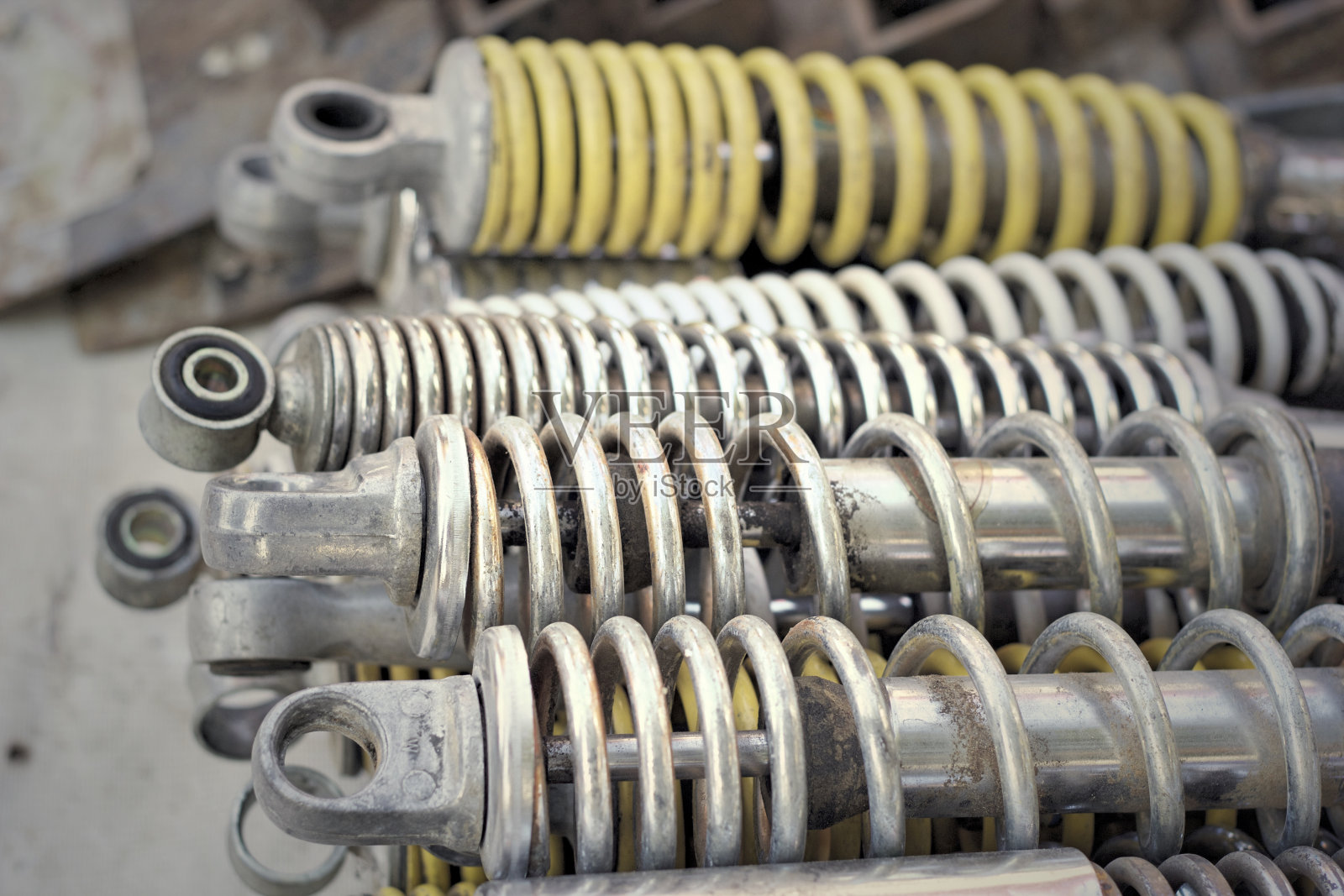 减震器汽车背景纹理照片摄影图片