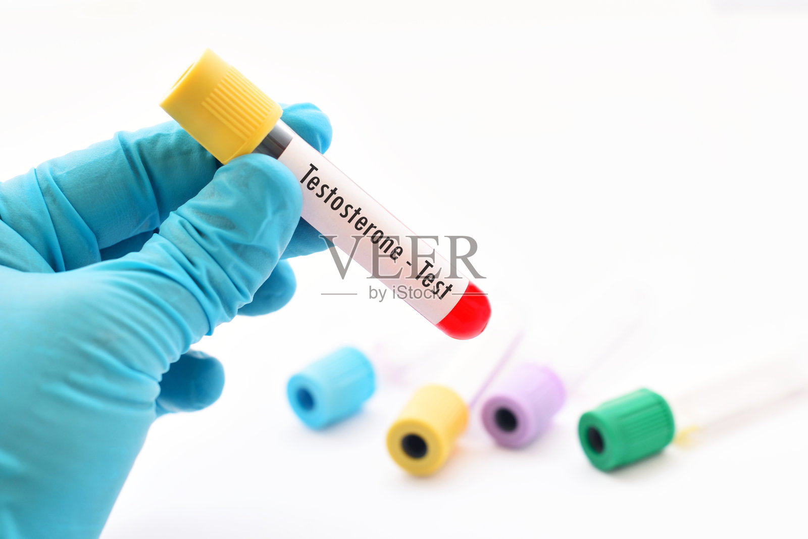 睾酮试验照片摄影图片
