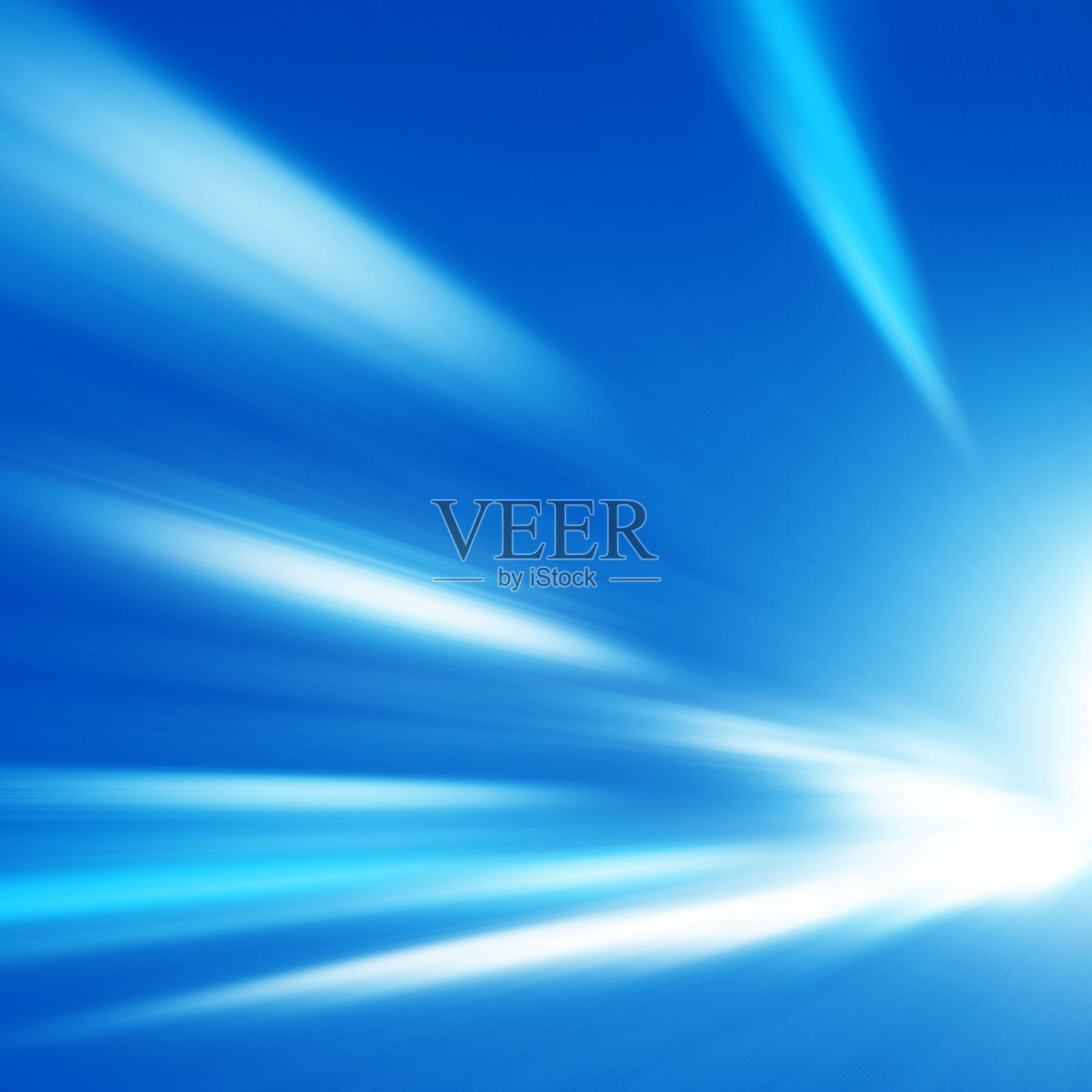 隧道速度运动的抽象图像。照片摄影图片