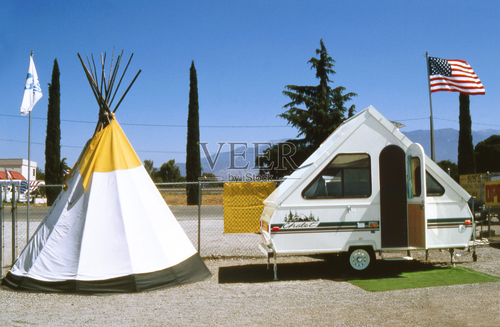 两个帐篷,加州照片摄影图片