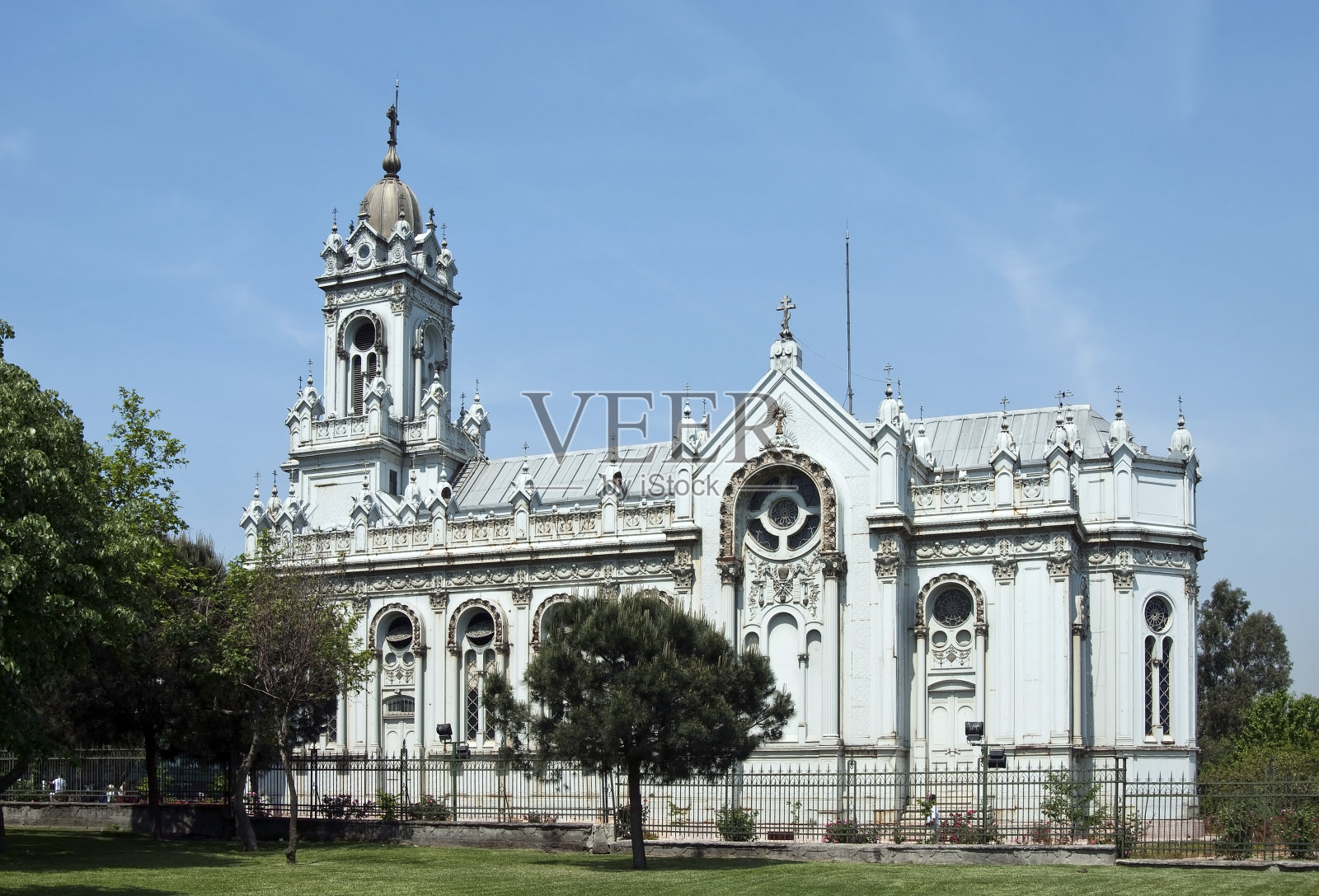 保加利亚的教堂照片摄影图片