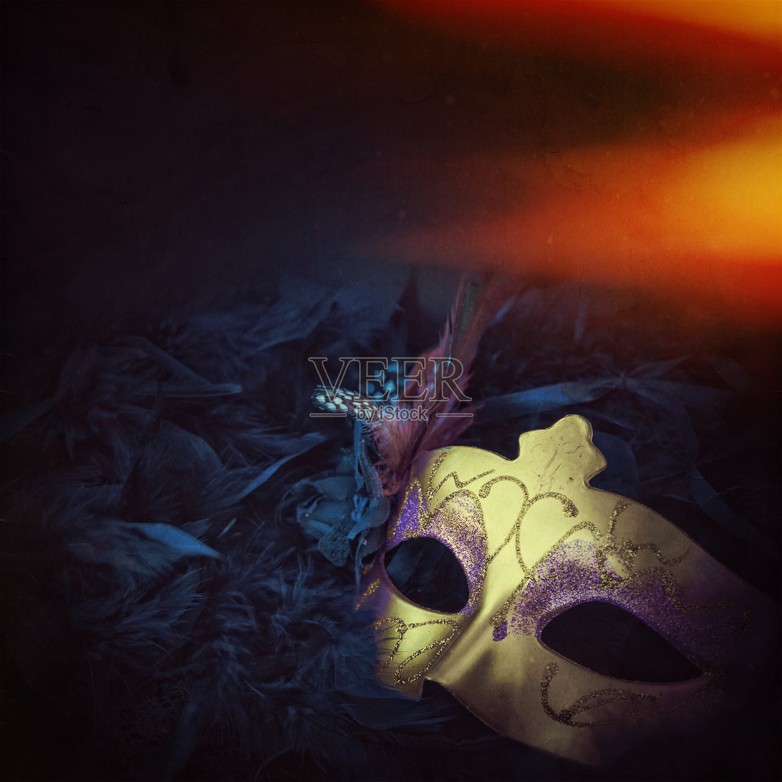 狂欢节面具照片摄影图片