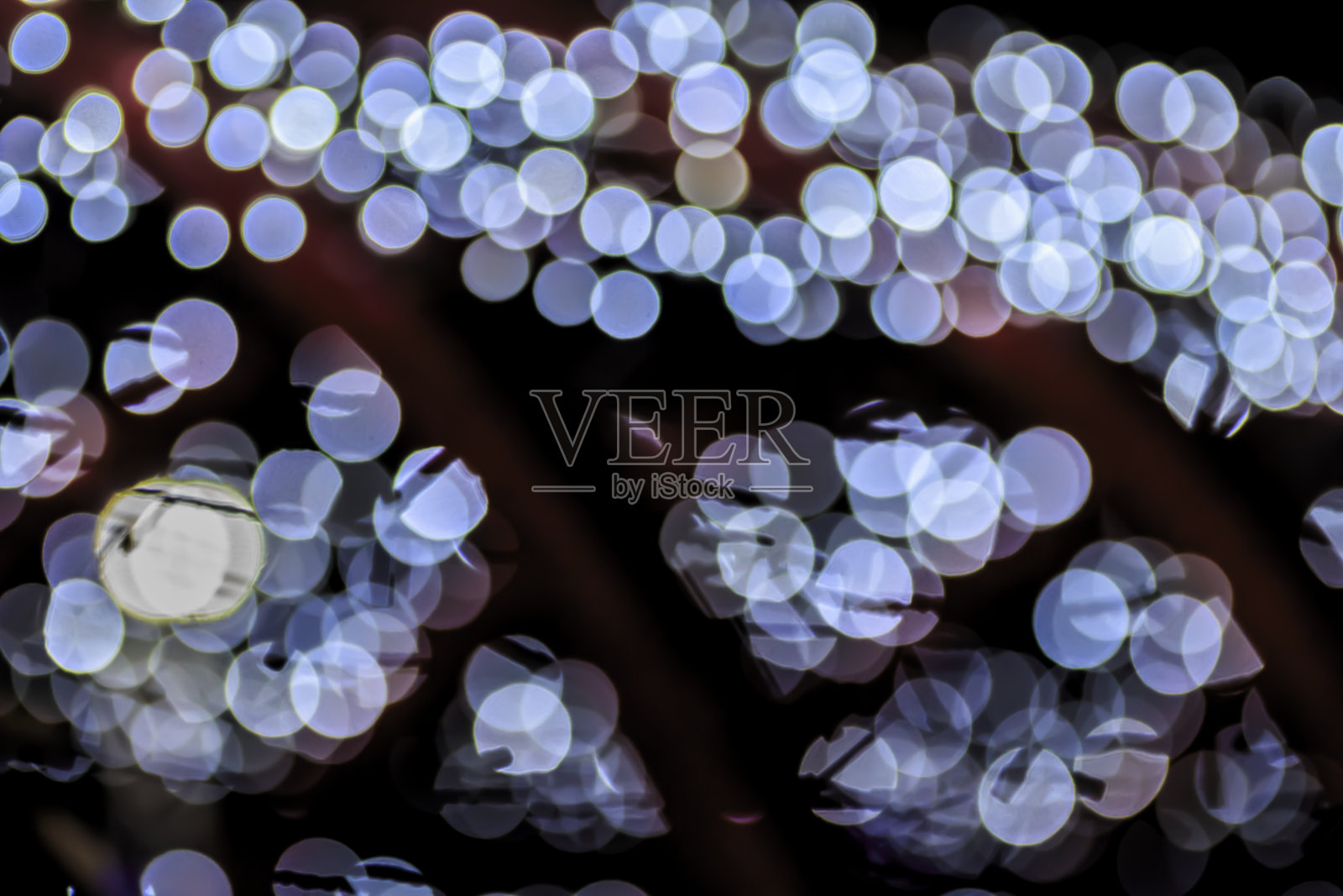 夜城街灯散景背景照片摄影图片