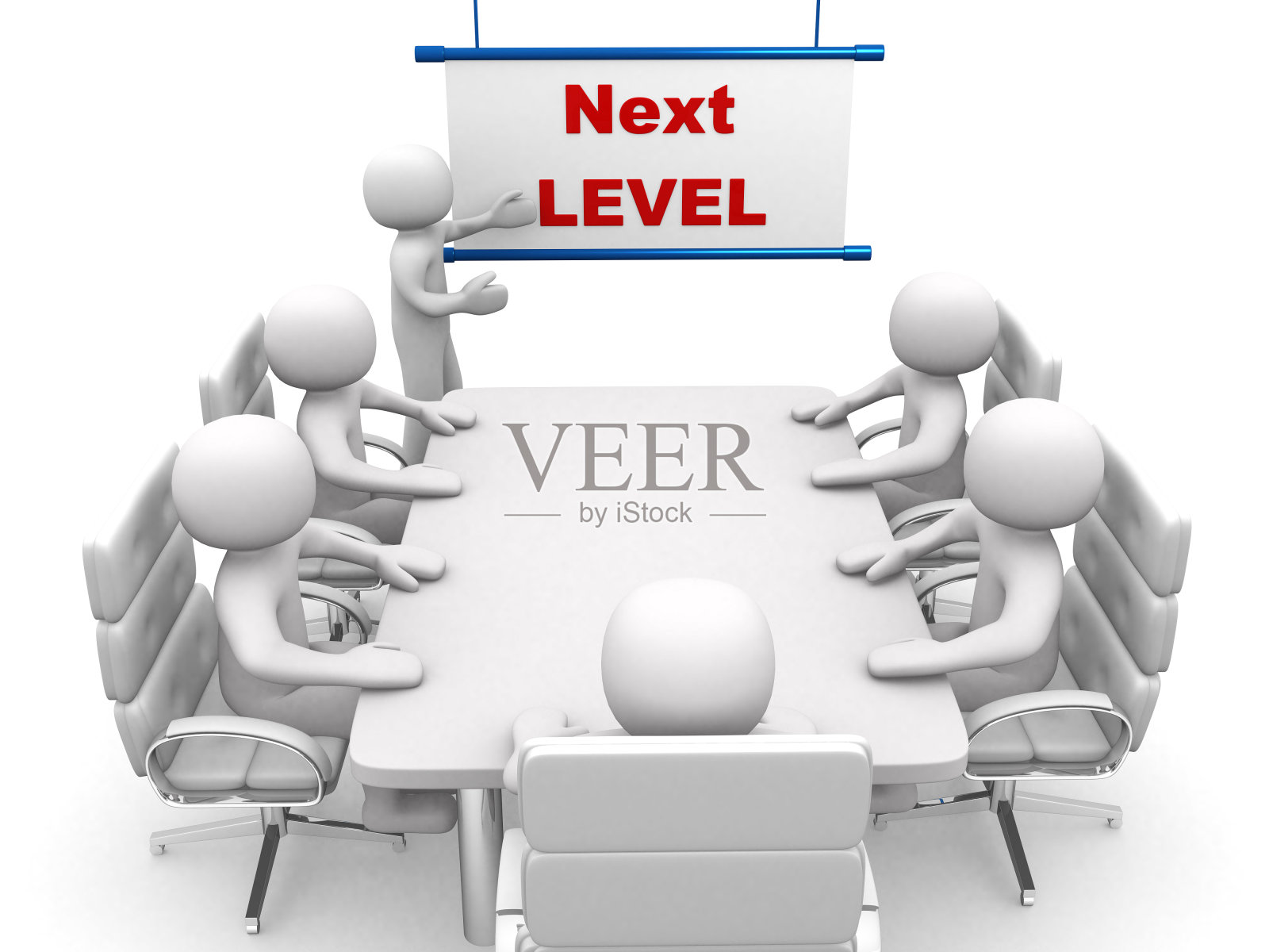 3d人用手展示黑板。3 d渲染。照片摄影图片