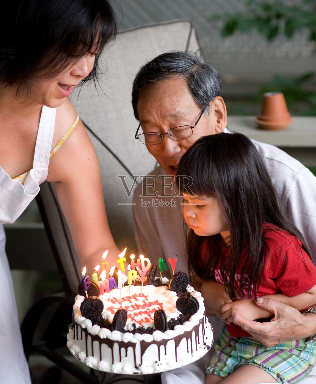 生日蛋糕的愿望照片摄影图片