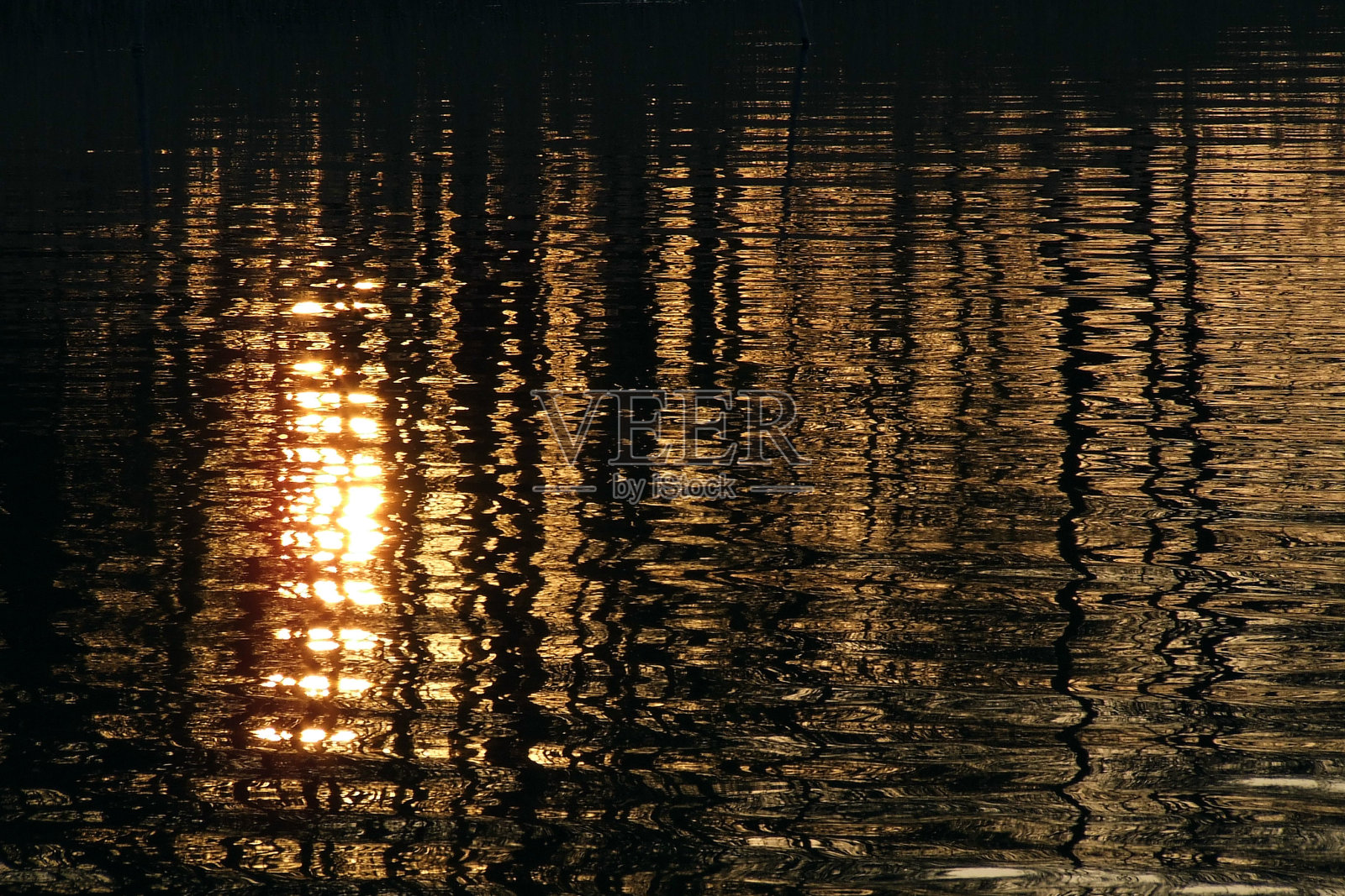 波纹在水面上照片摄影图片