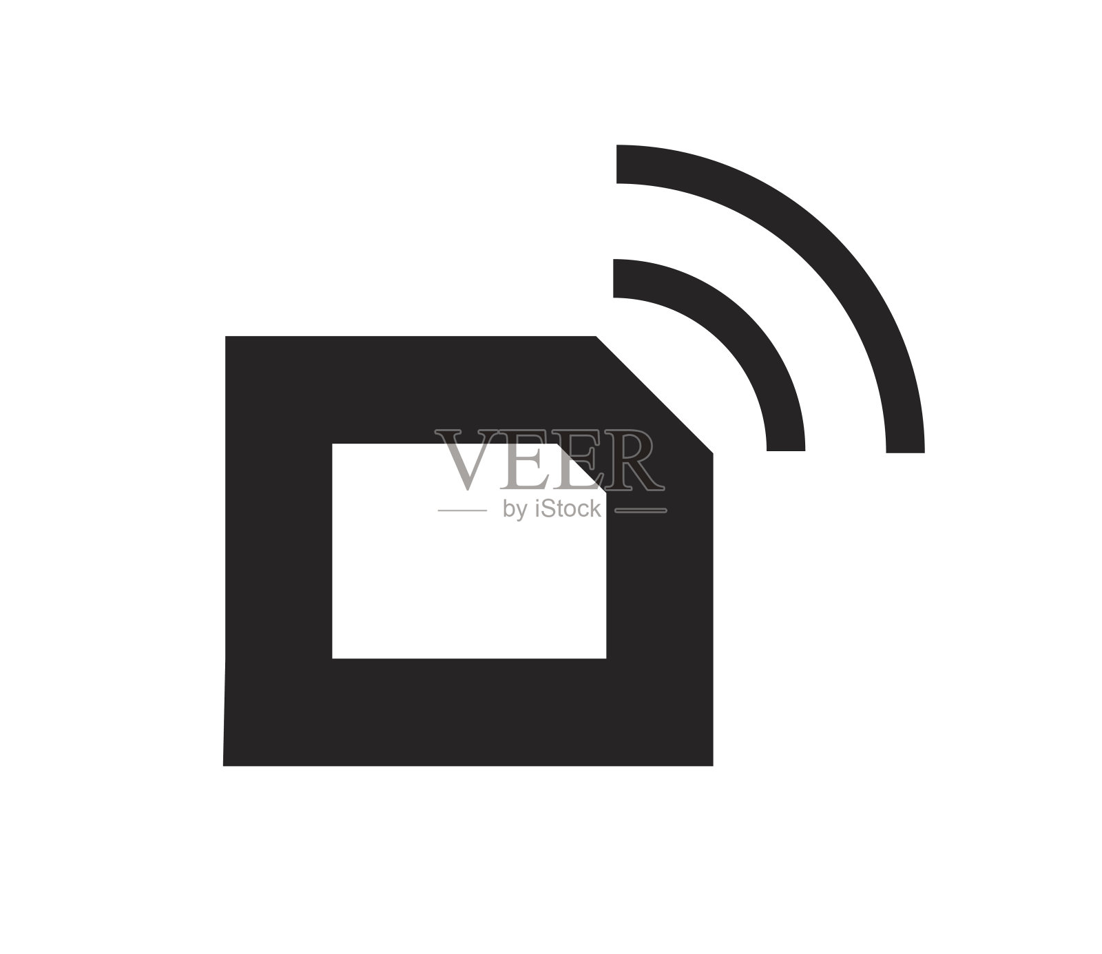 无线图标设计理念设计元素图片