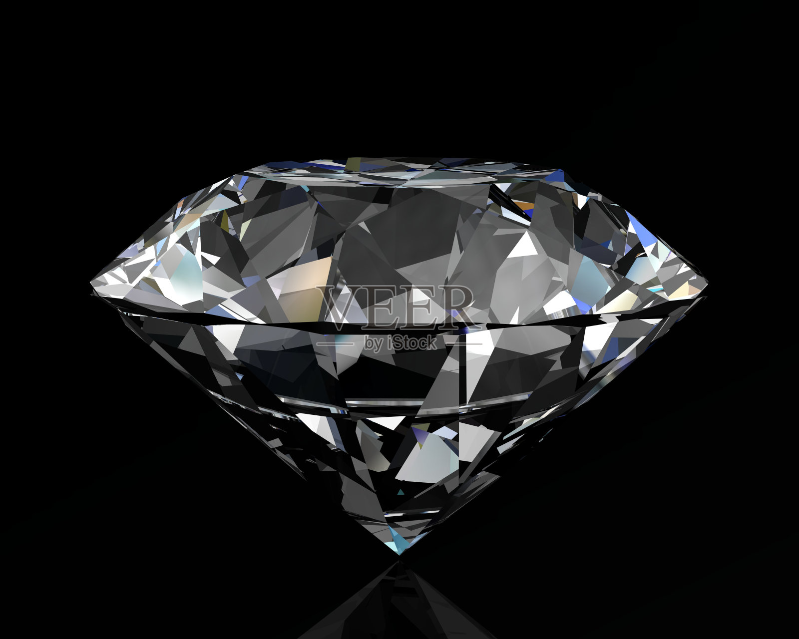 白色背景上的钻石宝石照片摄影图片