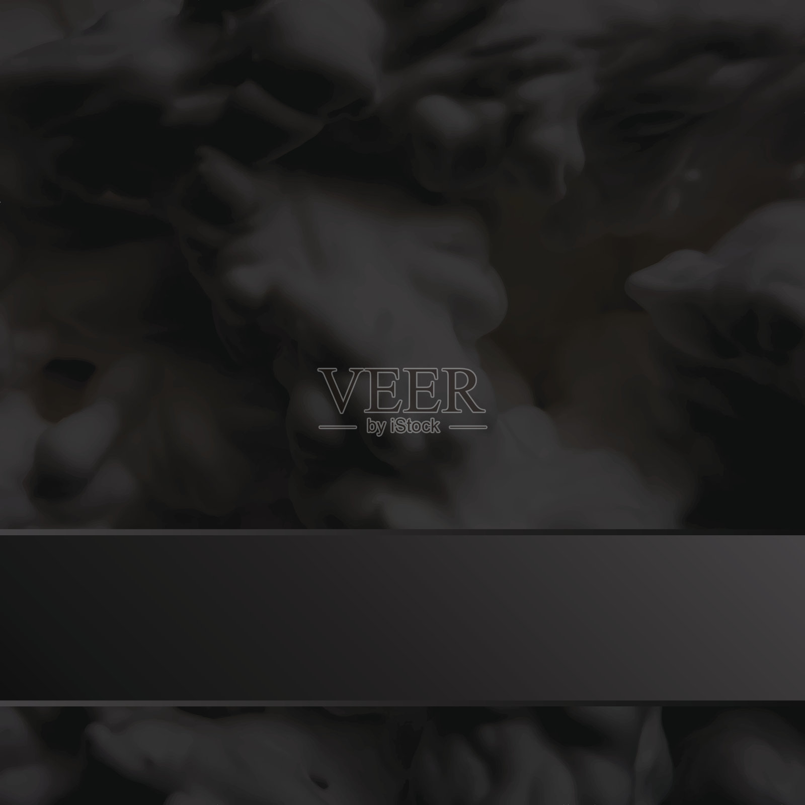 醒目的黑色背景。矢量图插画图片素材