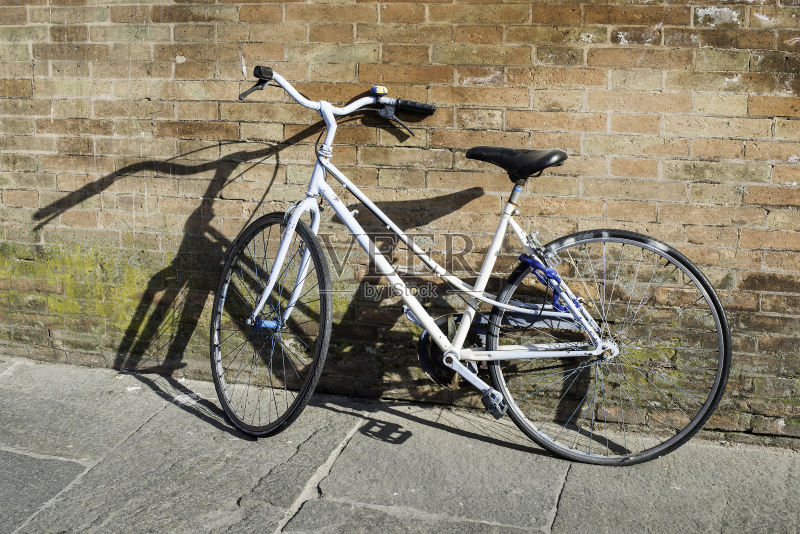 古老的意大利自行车照片摄影图片