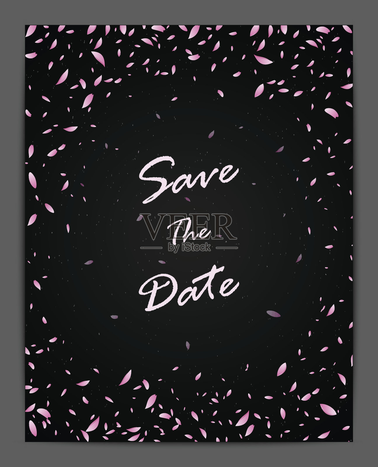 婚礼庆祝卡设计设计模板素材